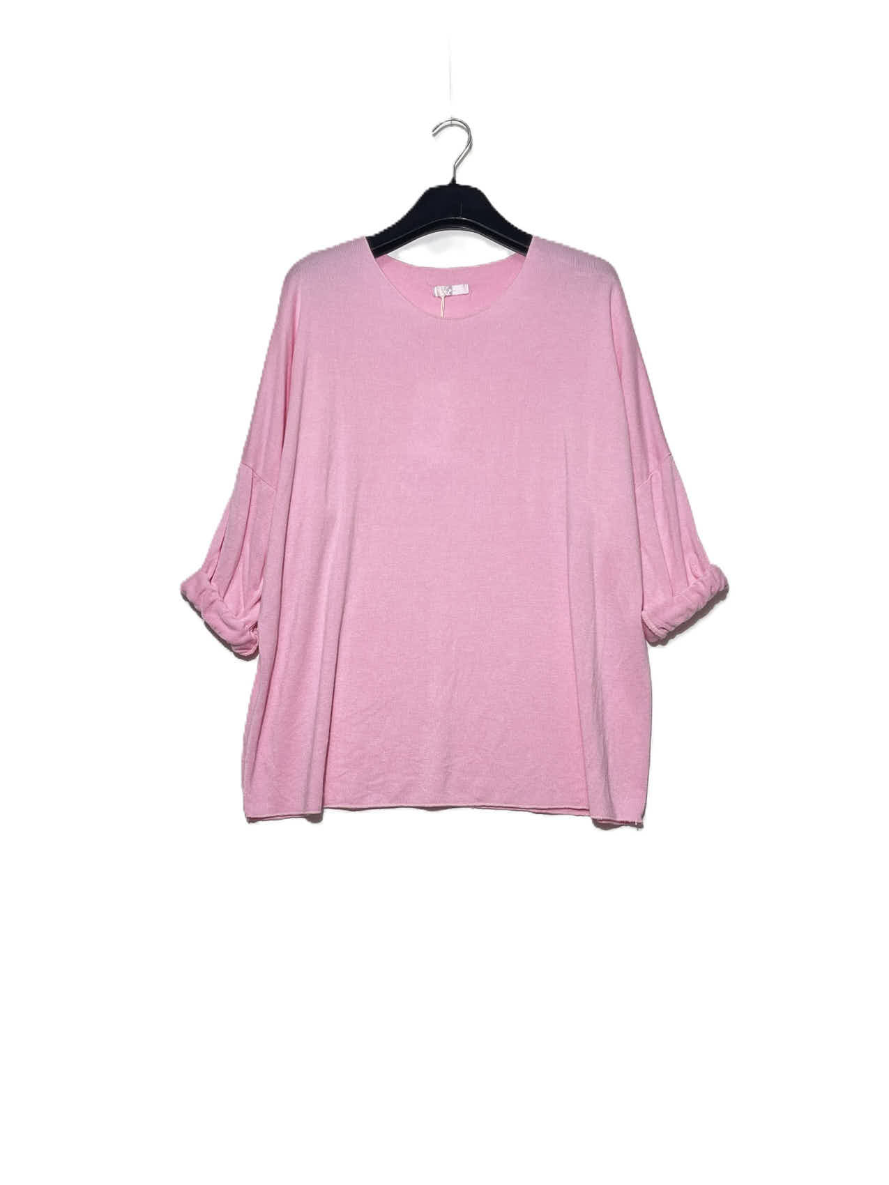 Grossista Elegance - Maglietta big size girocollo casual