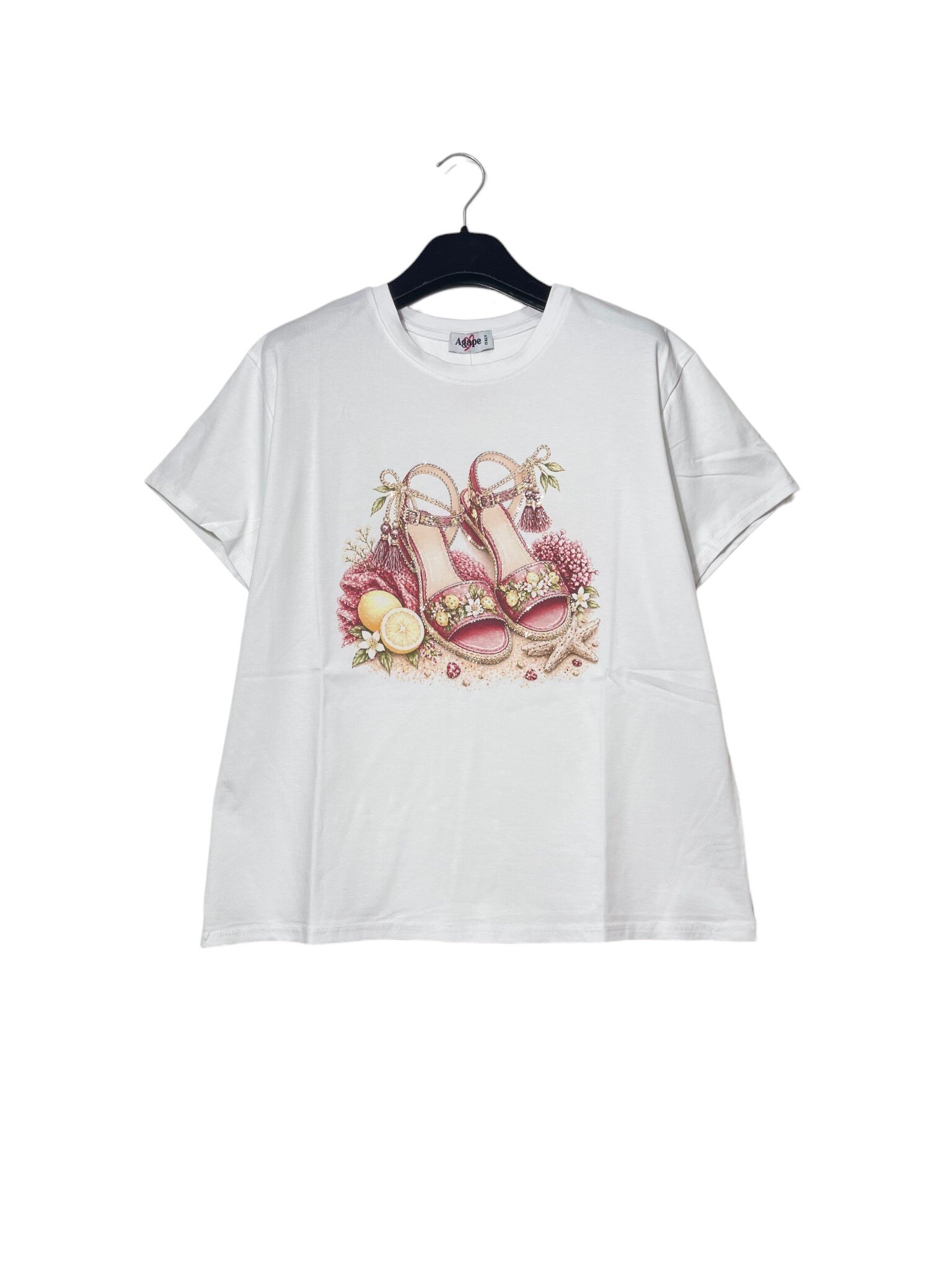 Mayorista Elegance - Camiseta talla mediana con estampado