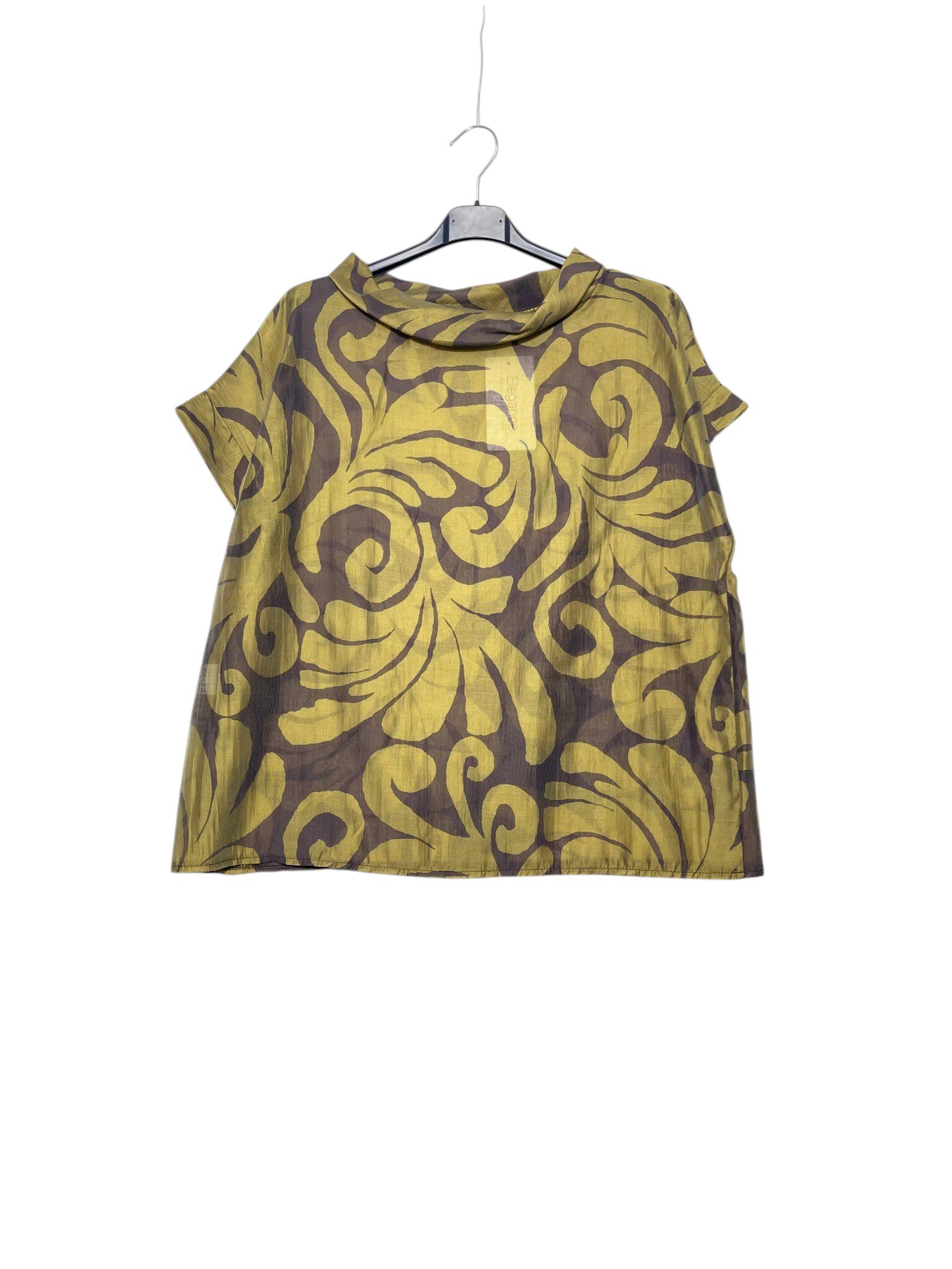 Großhändler Elegance - T-Shirt mit Umschlagkragen