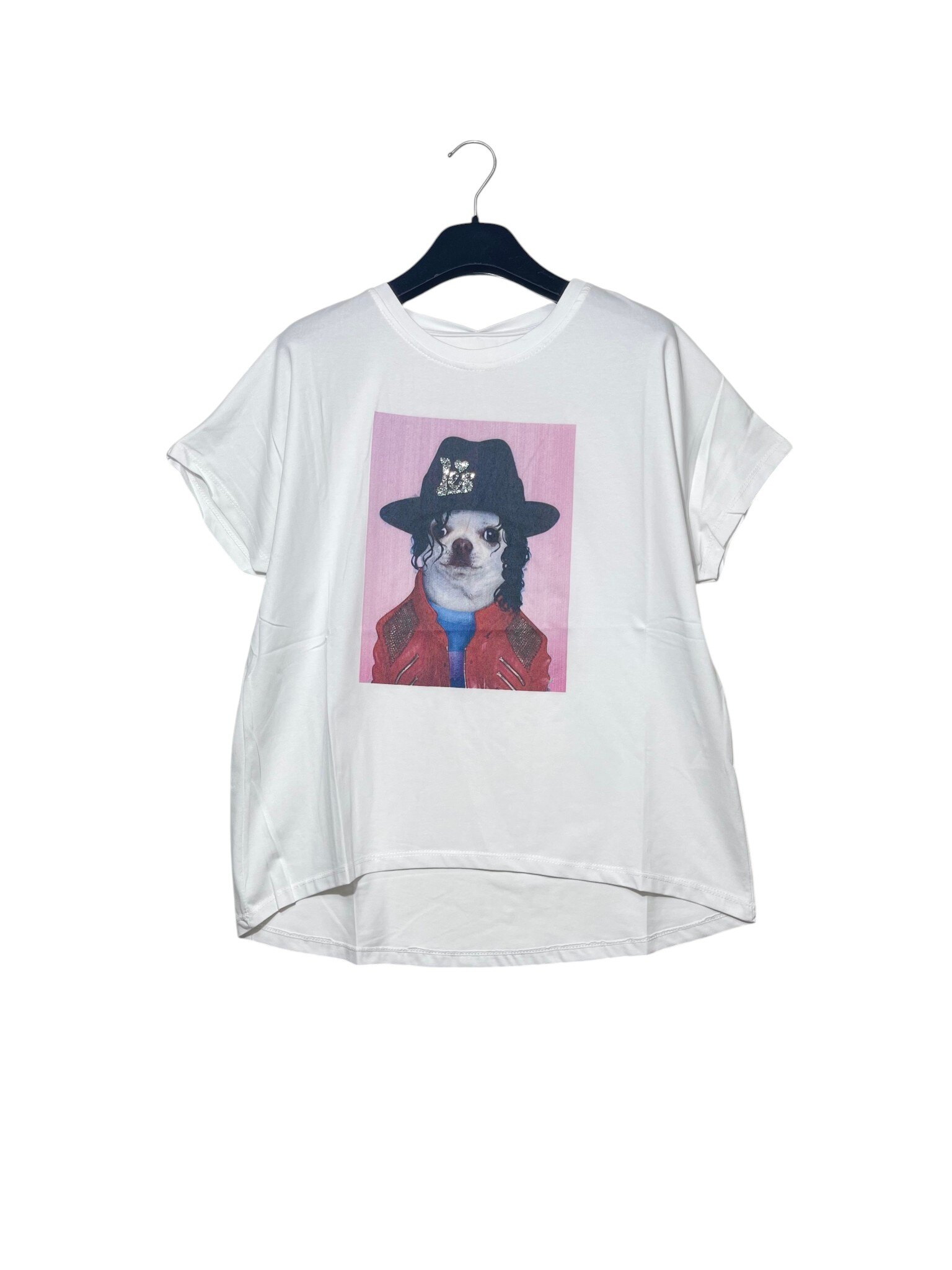 Wholesaler Elegance - T-shirt with dog print