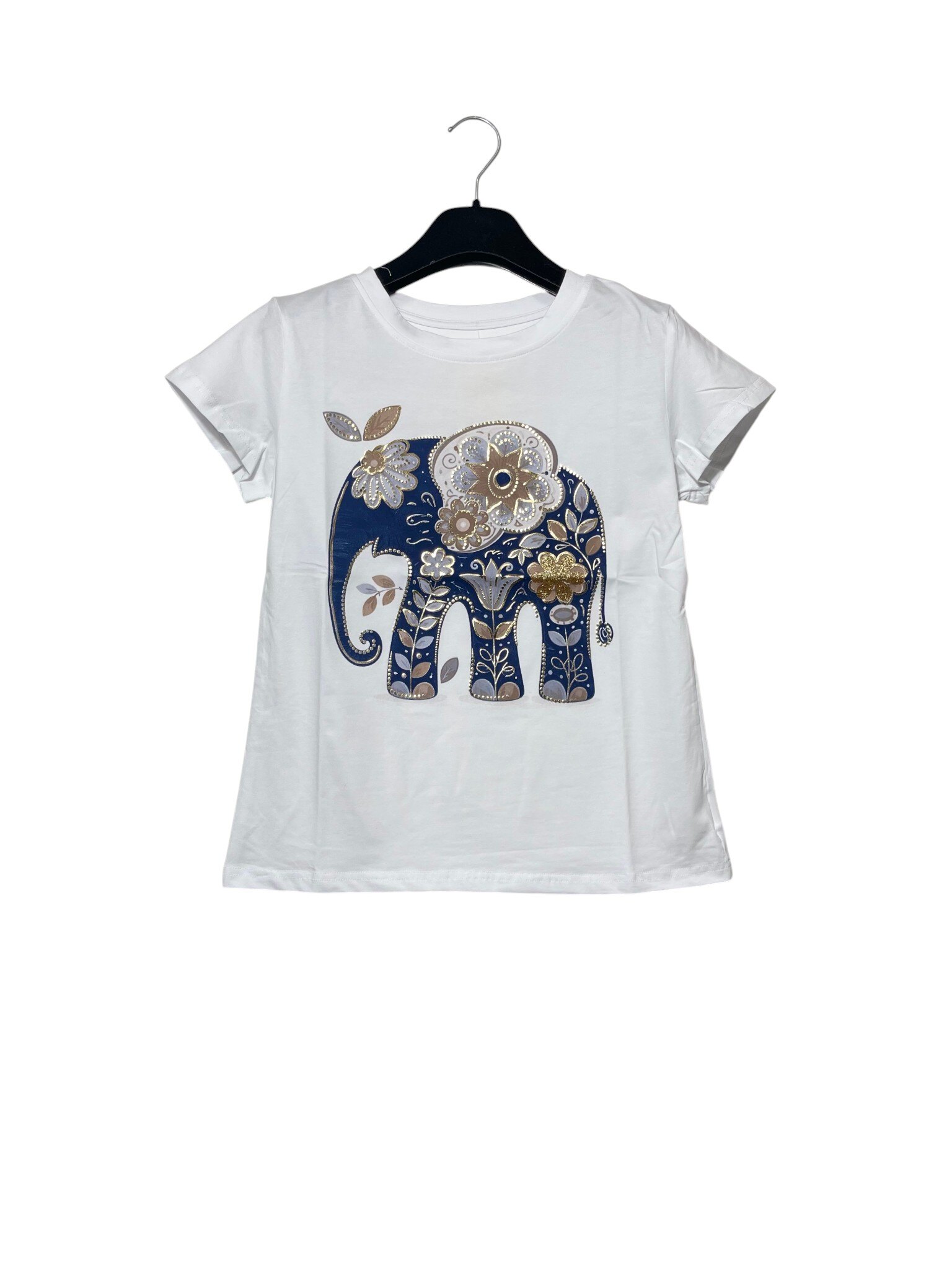 Mayorista Elegance - Camiseta ajustada con estampado de elefante