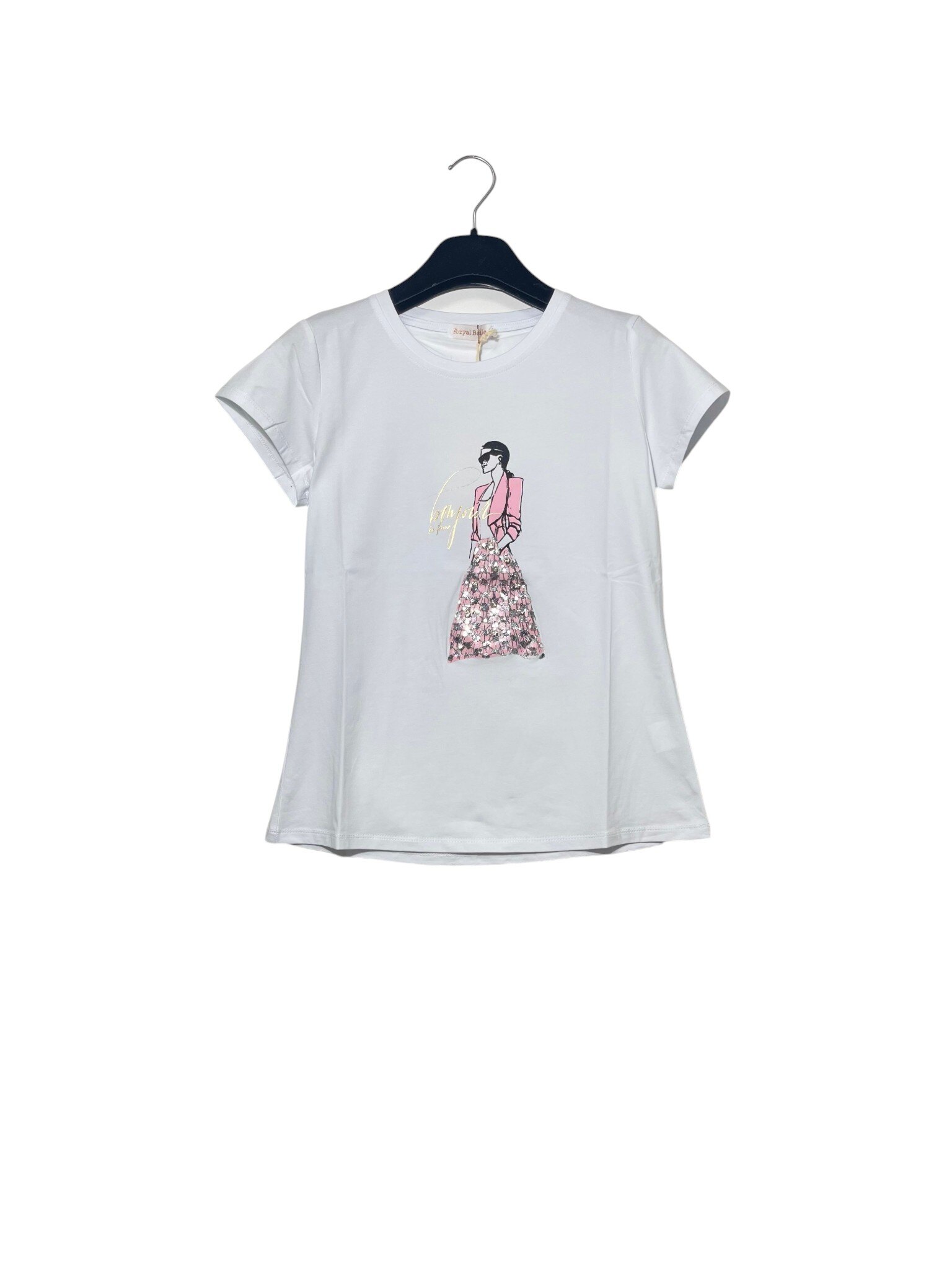 Wholesaler Elegance - Slim-fit T-shirt with prints and sequins