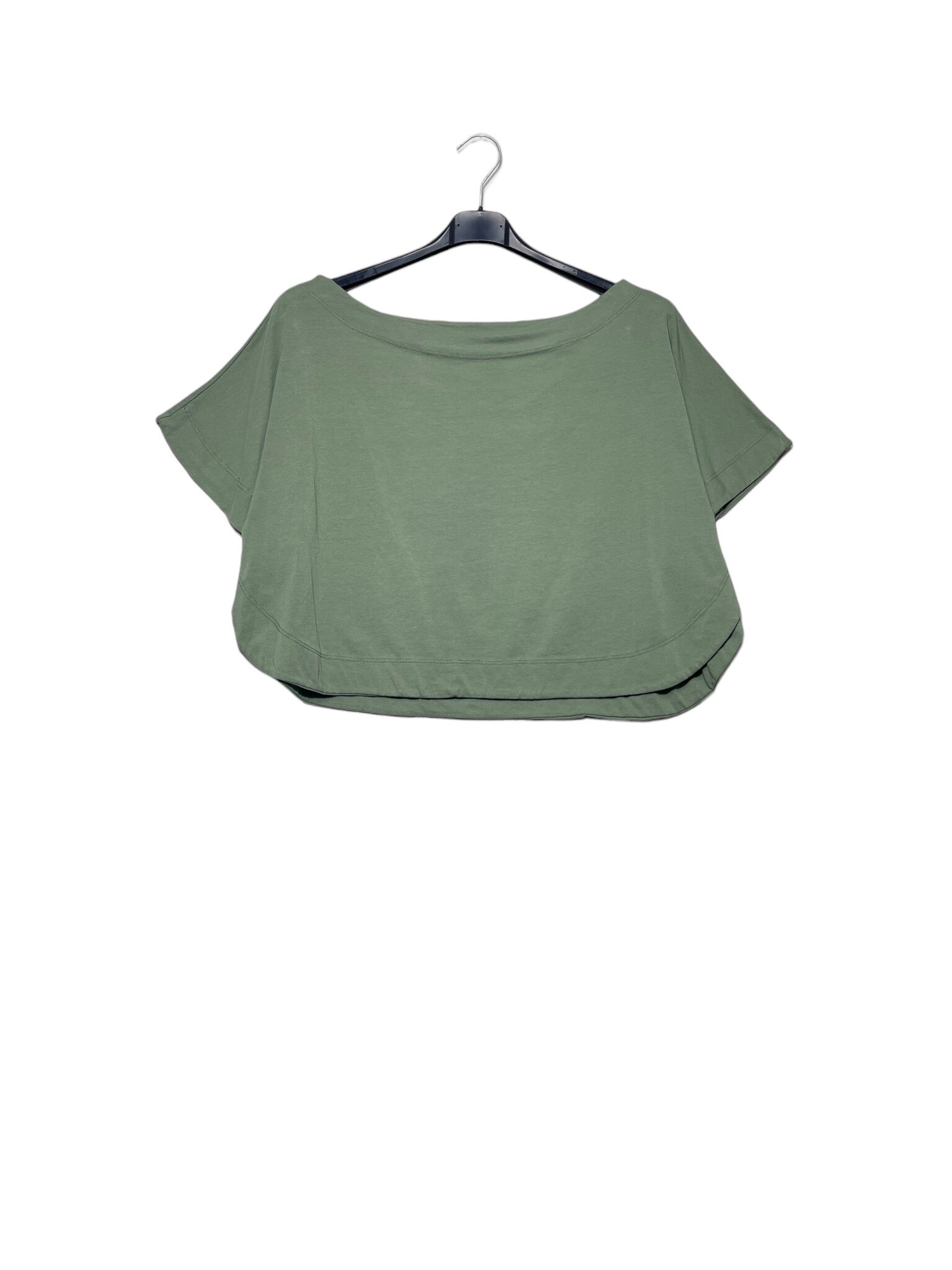 Grossista Elegance - Maglietta crop doppia apertura di lato