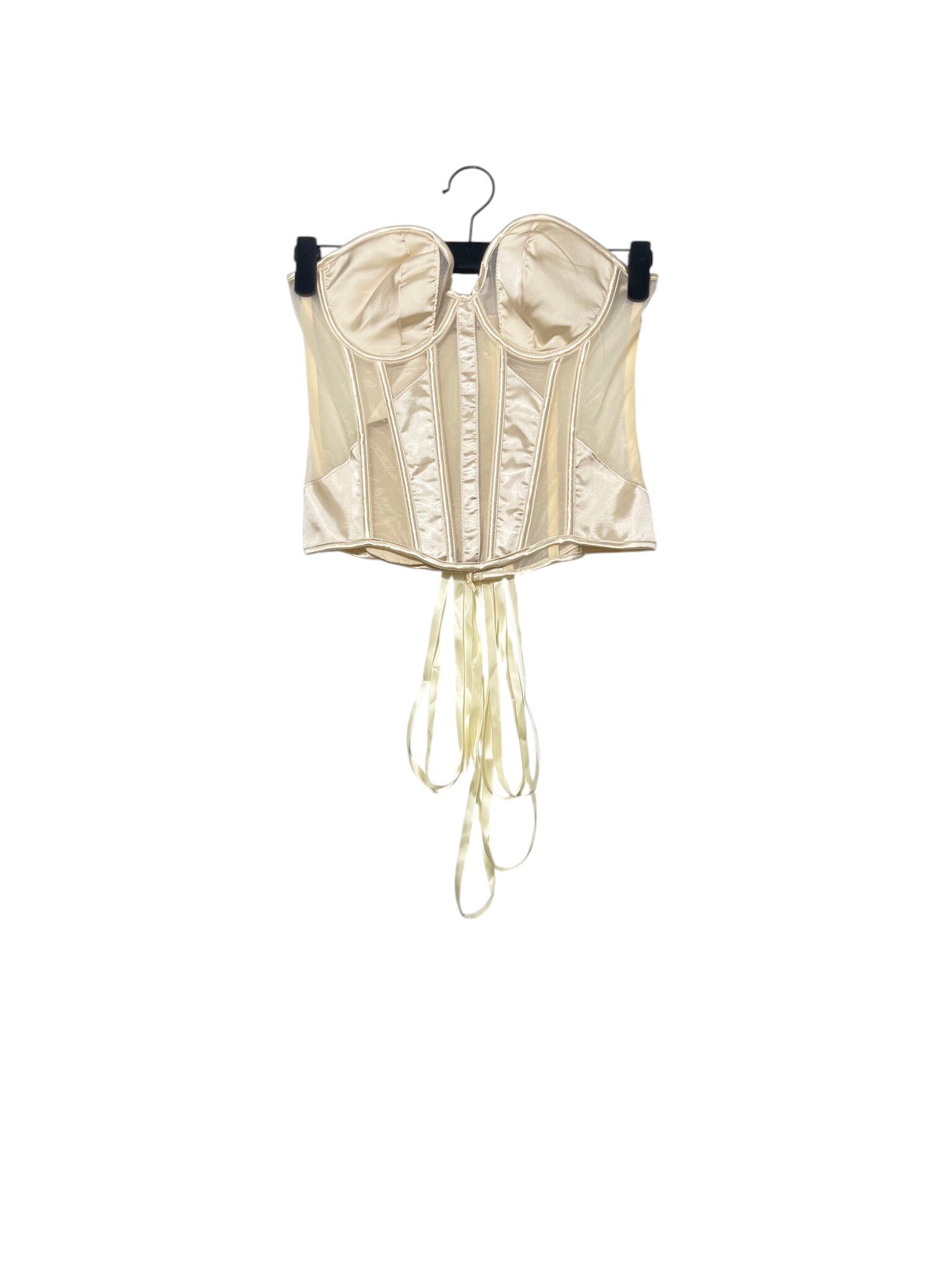 Wholesaler Elegance - Semi-sheer tulle bodice