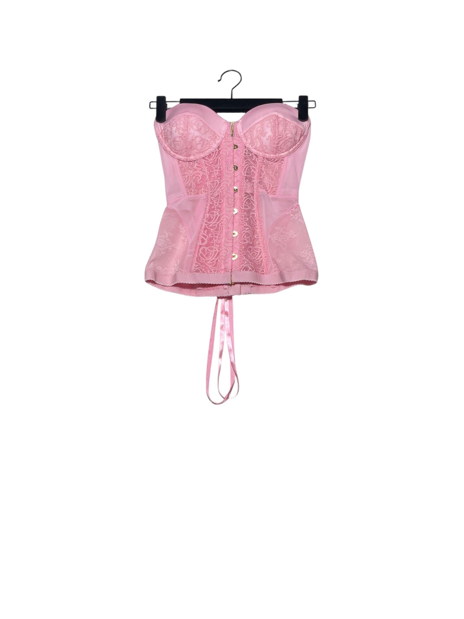 Wholesaler Elegance - Long corset with metal closure