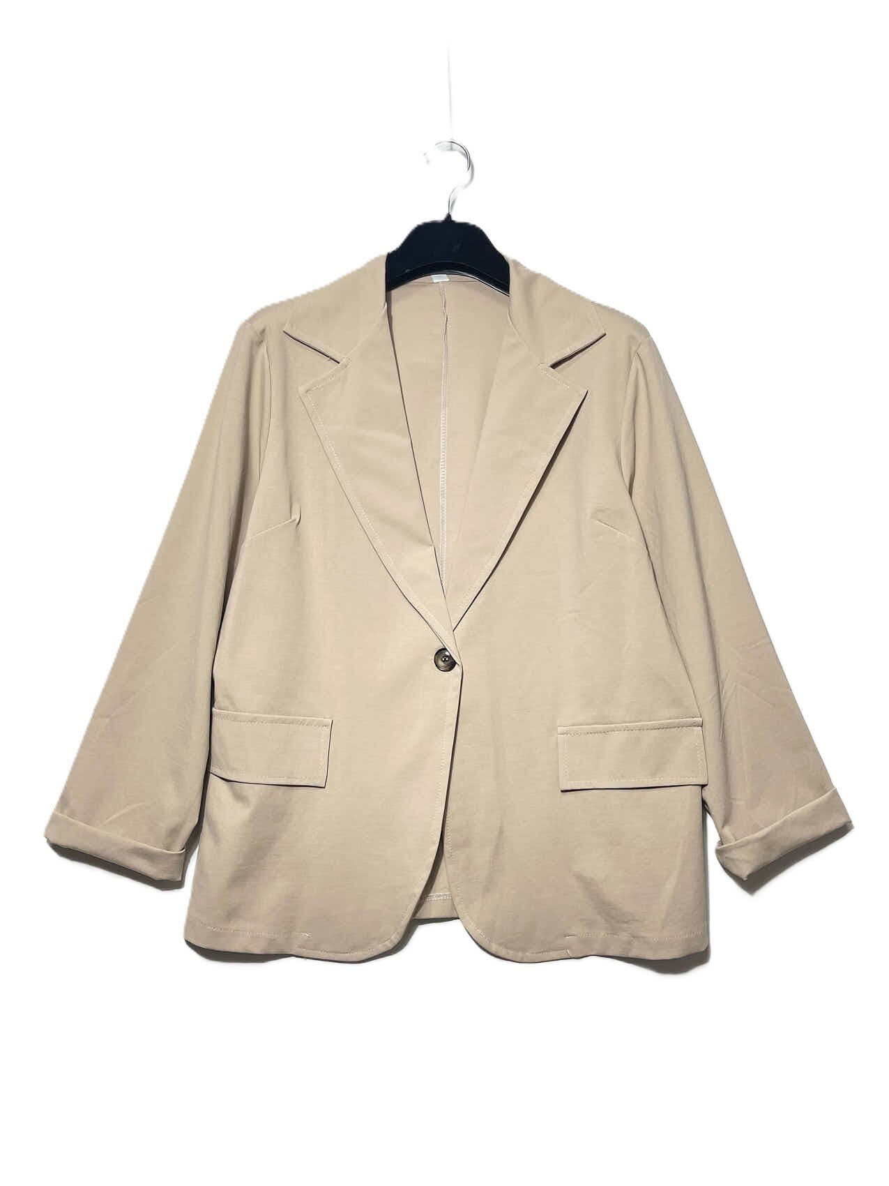 Grossista Elegance - Giacca big size in punto milano