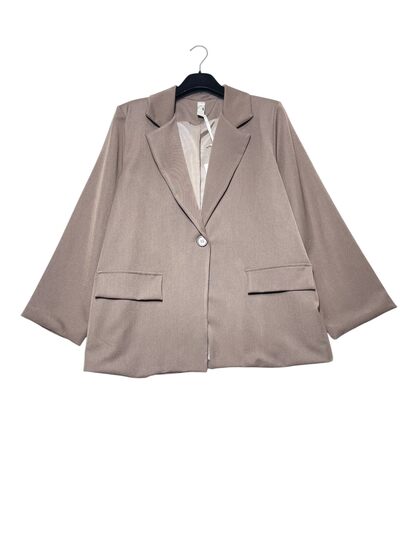 Grossiste Elegance - Veste grande taille doublée intérieurement Grossiste Elegance - Veste grande taille doublée intérieurement