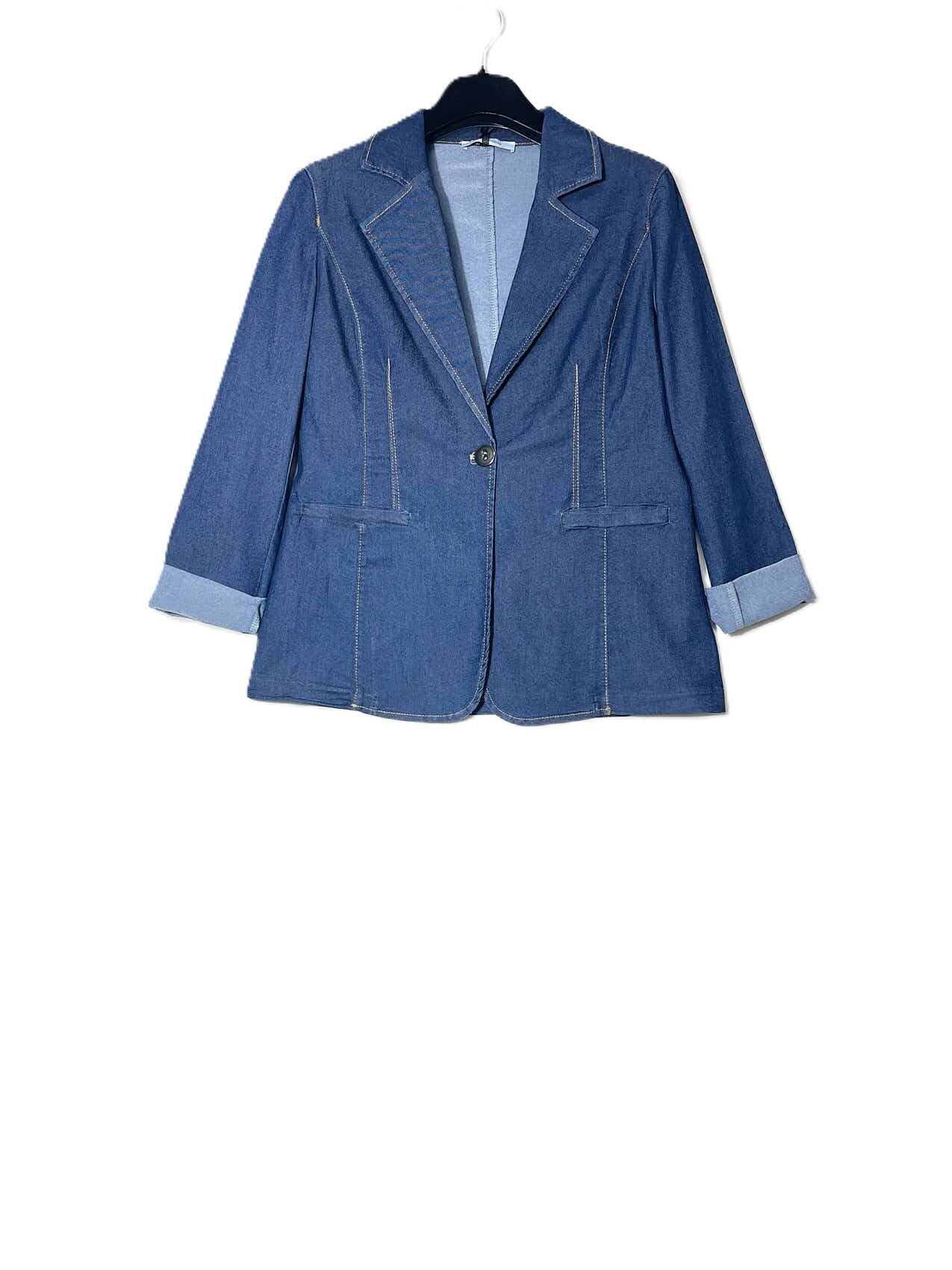 Großhändler Elegance - Chambray-Jeansjacke