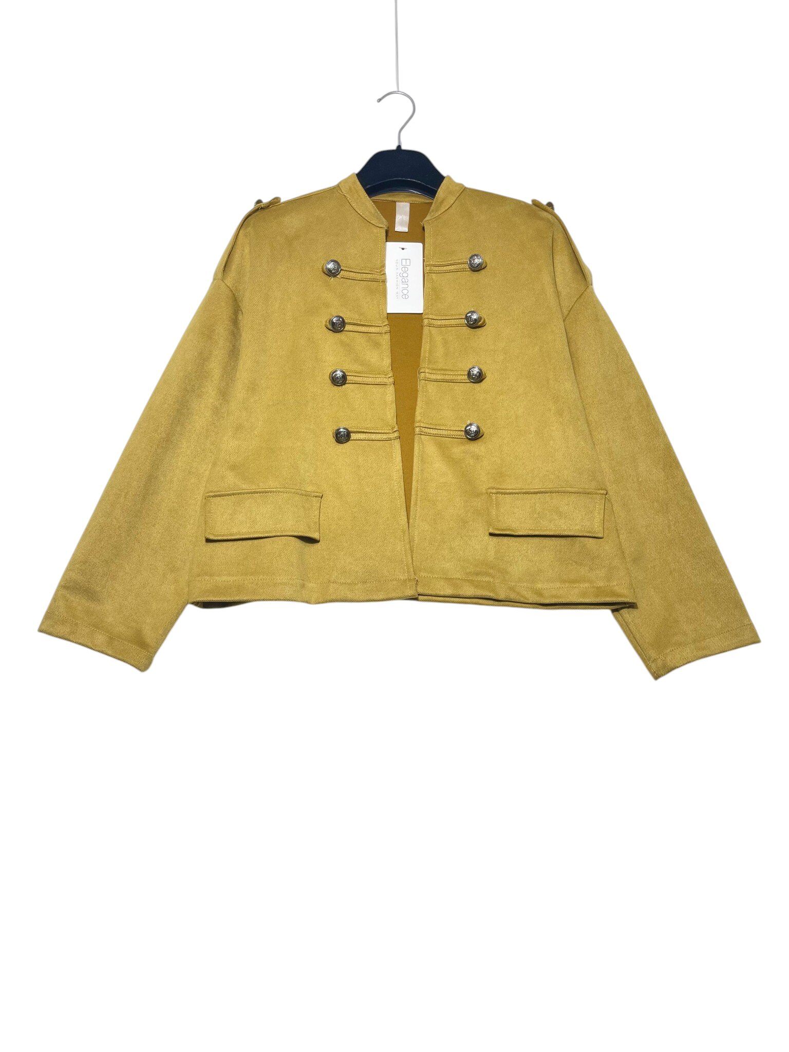 Wholesaler Elegance - Open jacket with decorative buttons