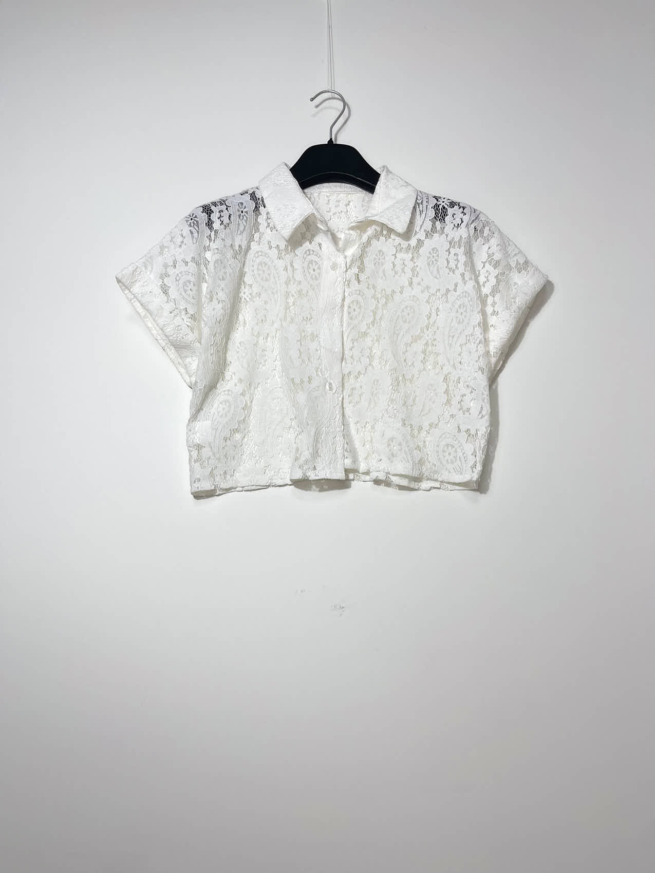 Grossista Elegance - Camicia in Pizzo Corta