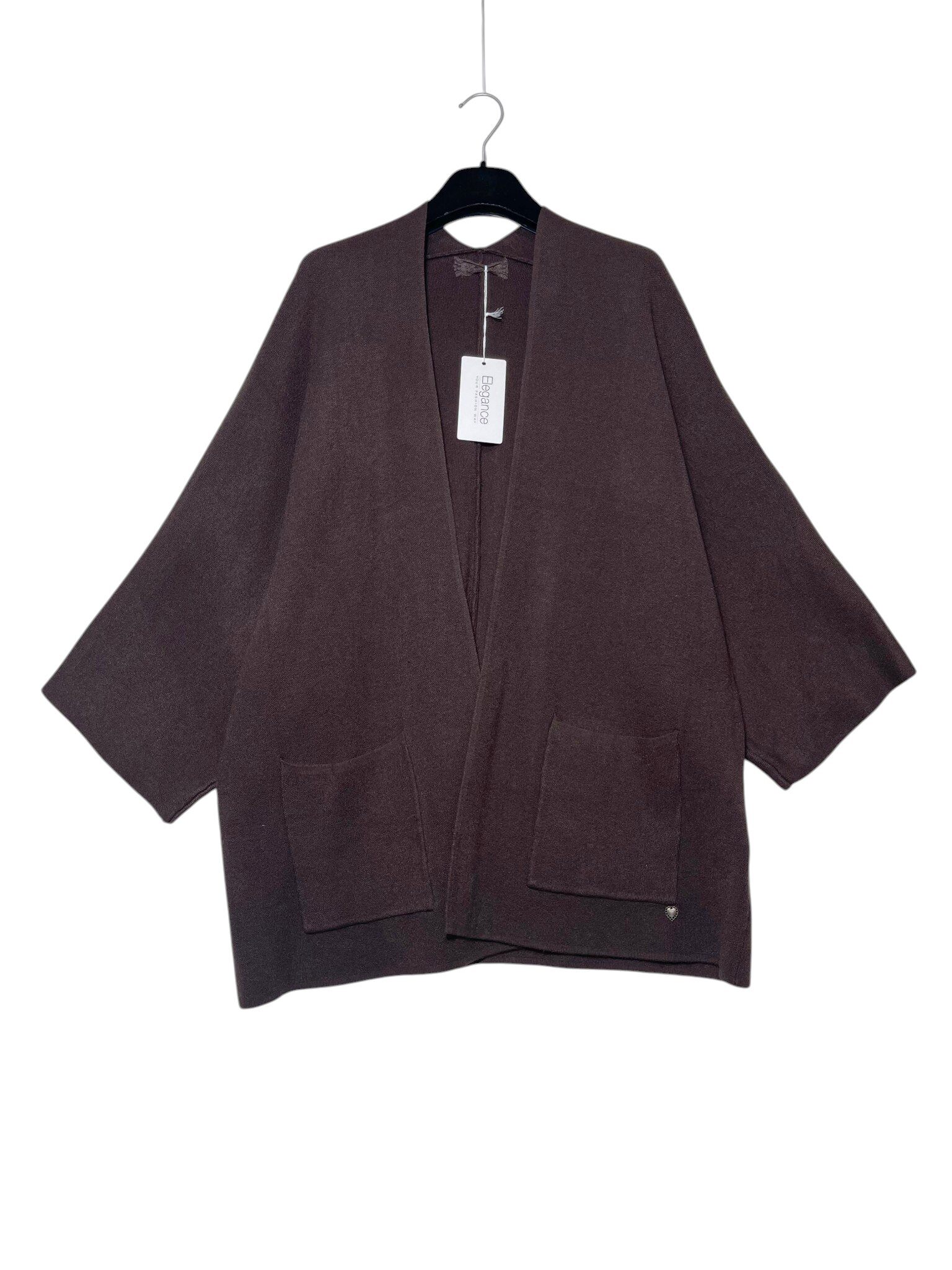 Wholesaler Elegance - Oversized cardigan with pockets