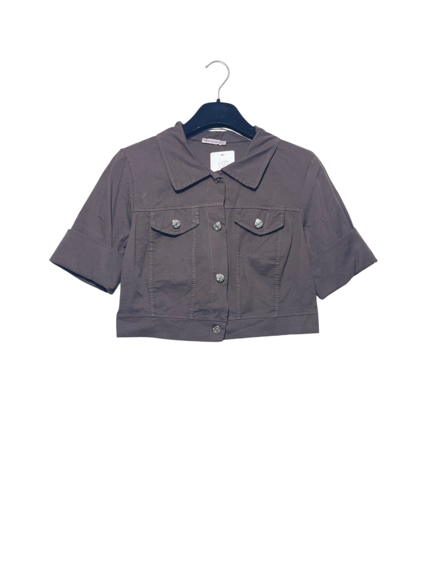 Mayorista Elegance - Chaqueta corta de puro algodón