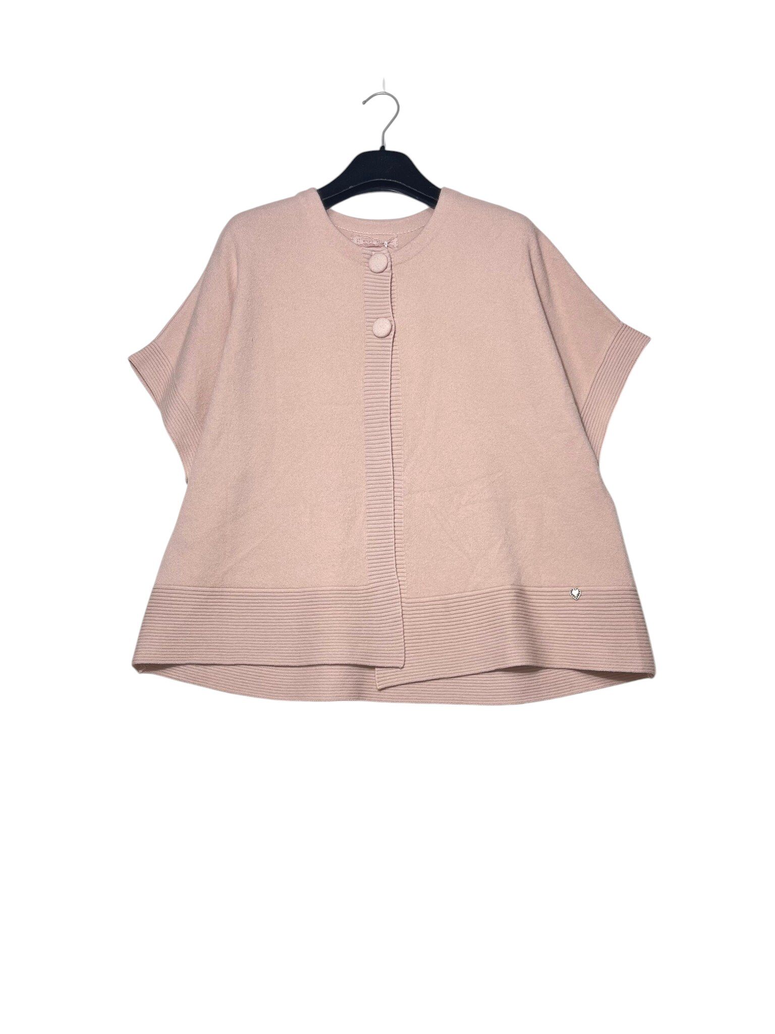 Wholesaler Elegance - Short sleeve cardigan with double button