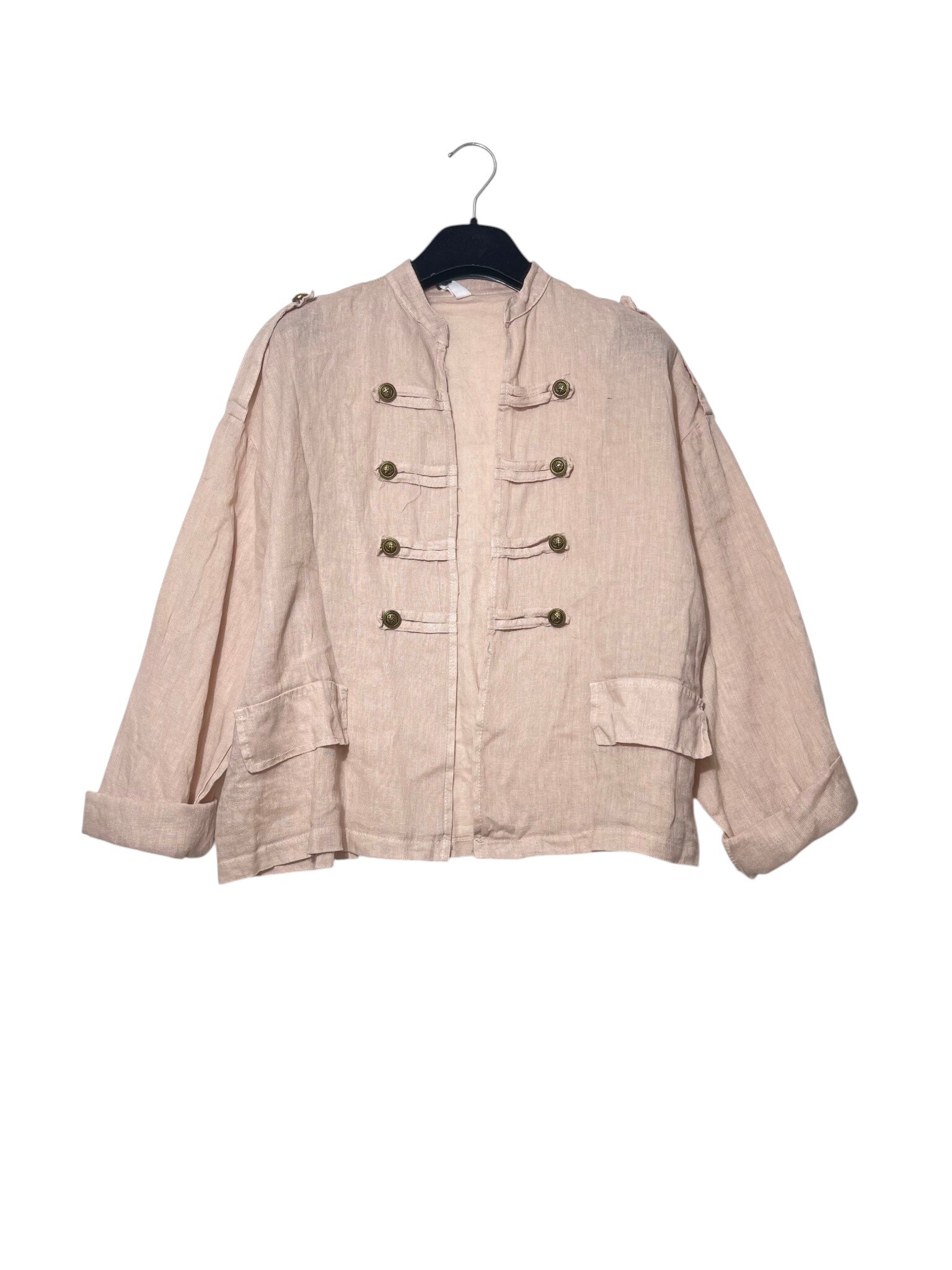 Wholesaler Elegance - Open jacket in pure linen