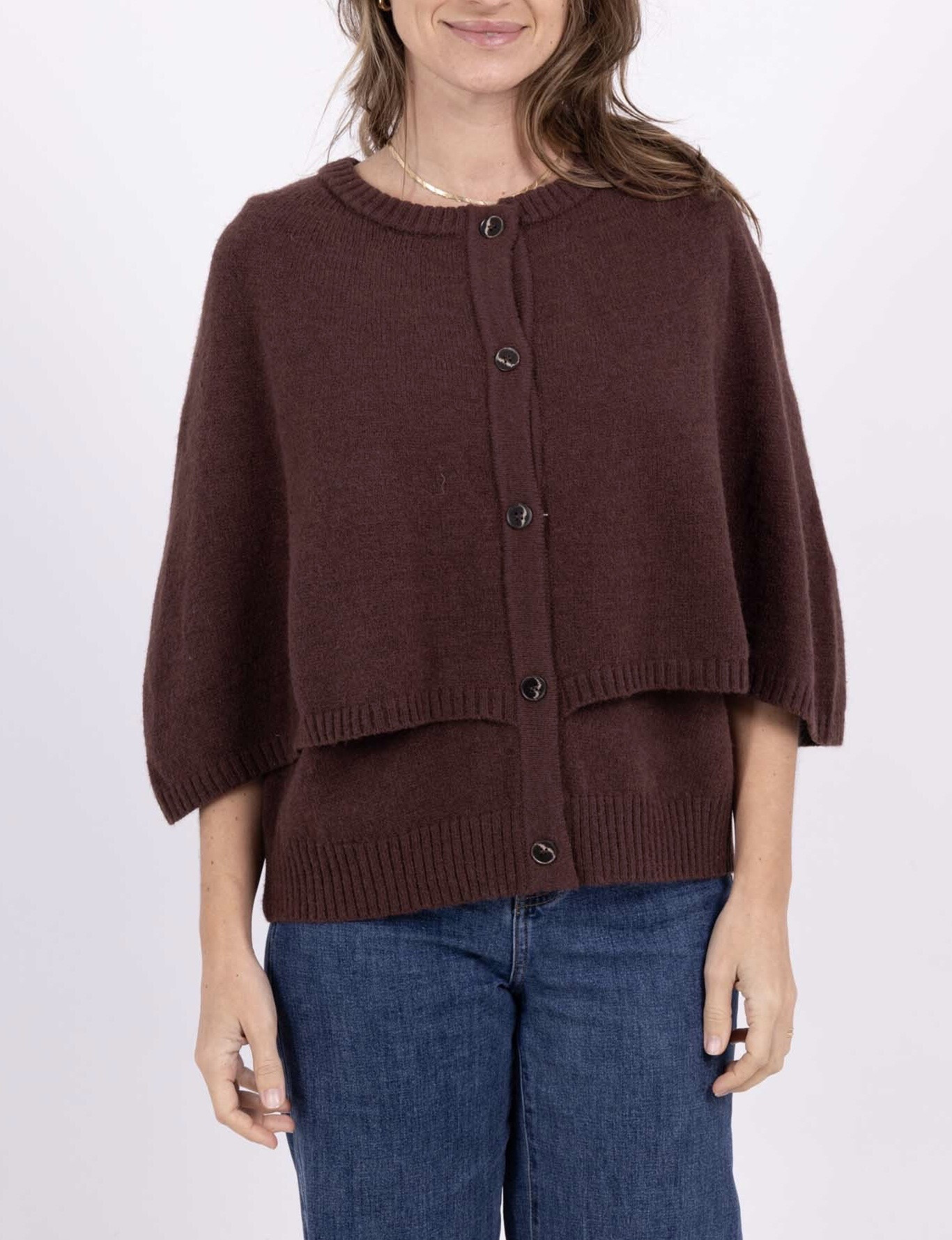 Wholesaler Elenza - cape sweater