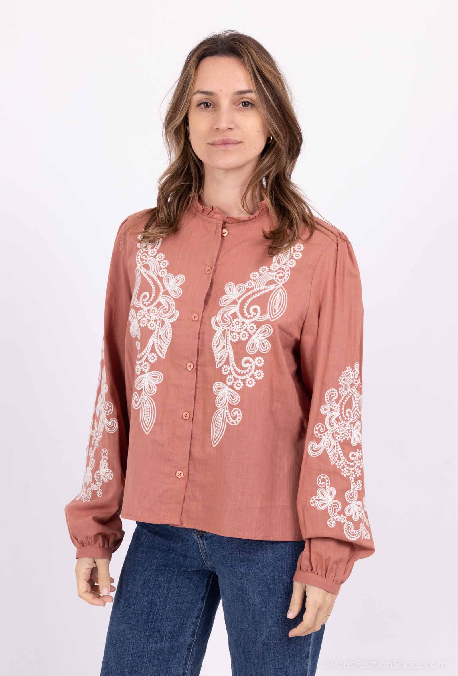 Wholesaler Elenza - embroidery shirt