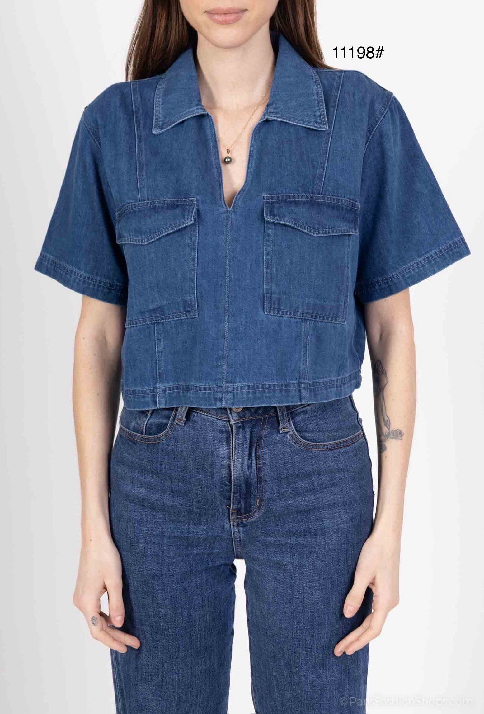 Wholesaler Elenza - jeans shirt