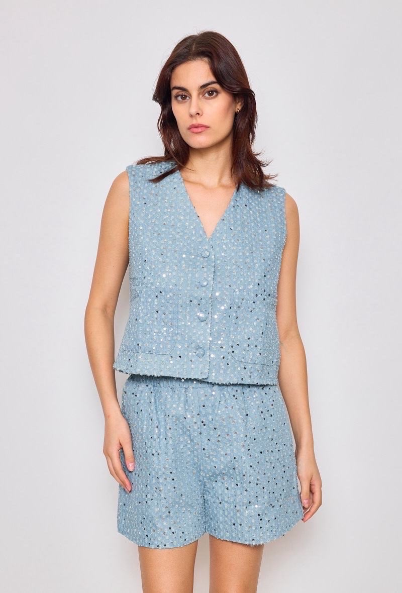 Grossista Elenza - gilet di jeans
