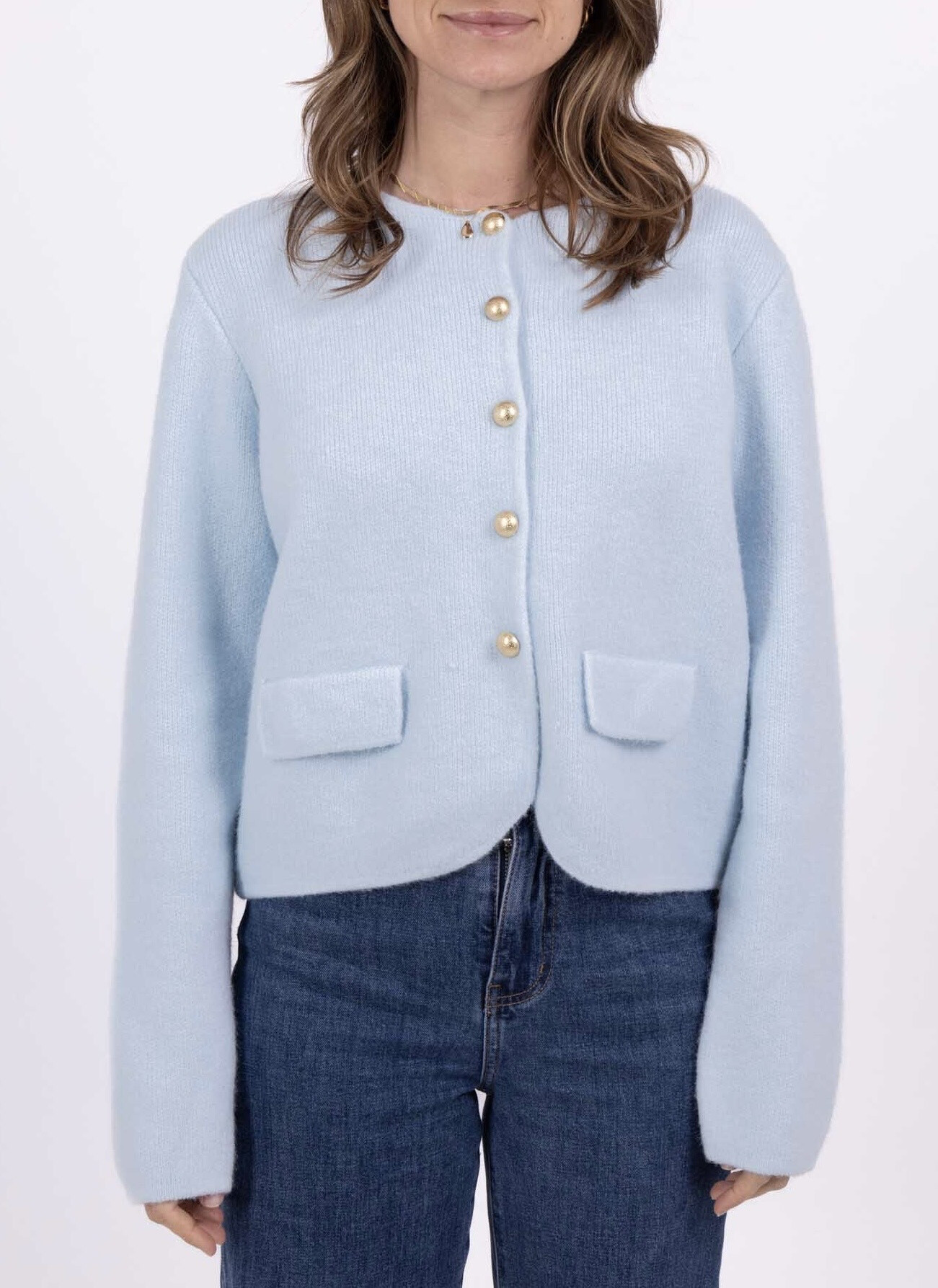Wholesaler Elenza - thick knit vest