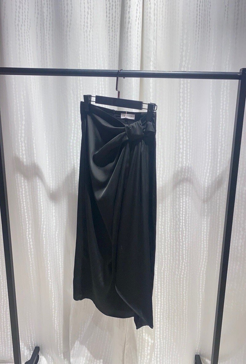 Wholesaler Elenza - Satin midi skirt