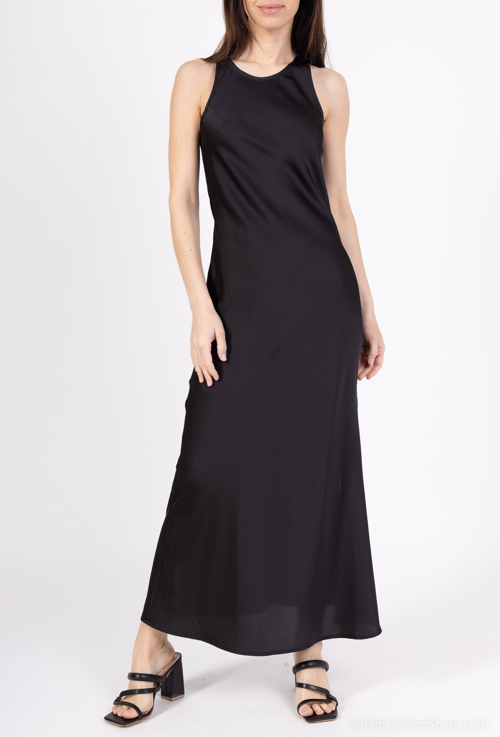 Wholesaler Elenza - dress. satin slit