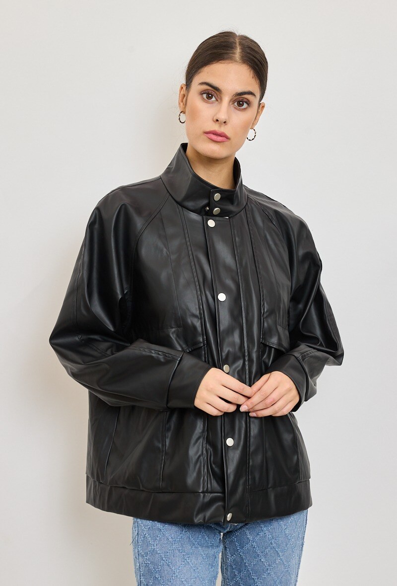 Grossiste Elenza - Veste en similicuir
