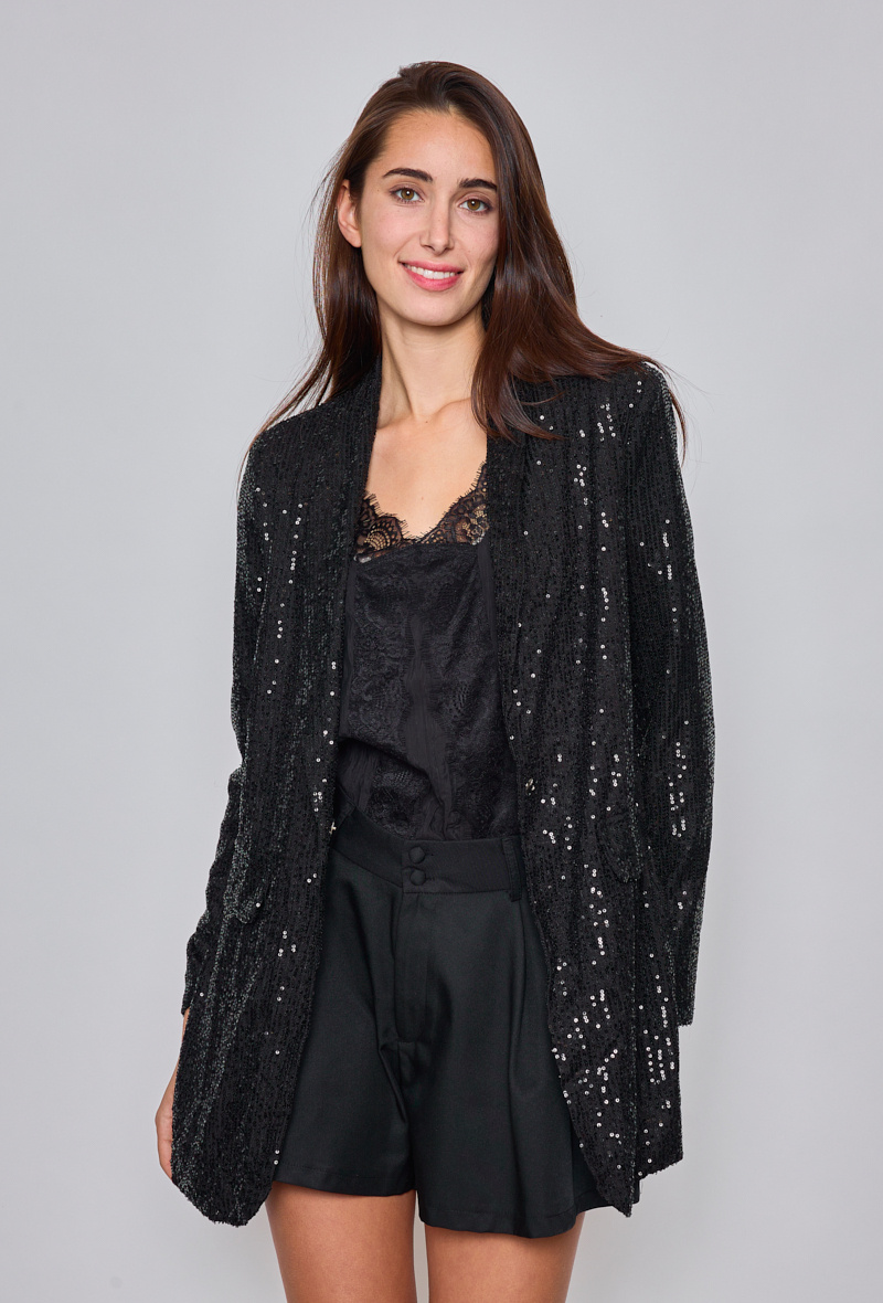 Wholesaler Elenza - Sequin jacket