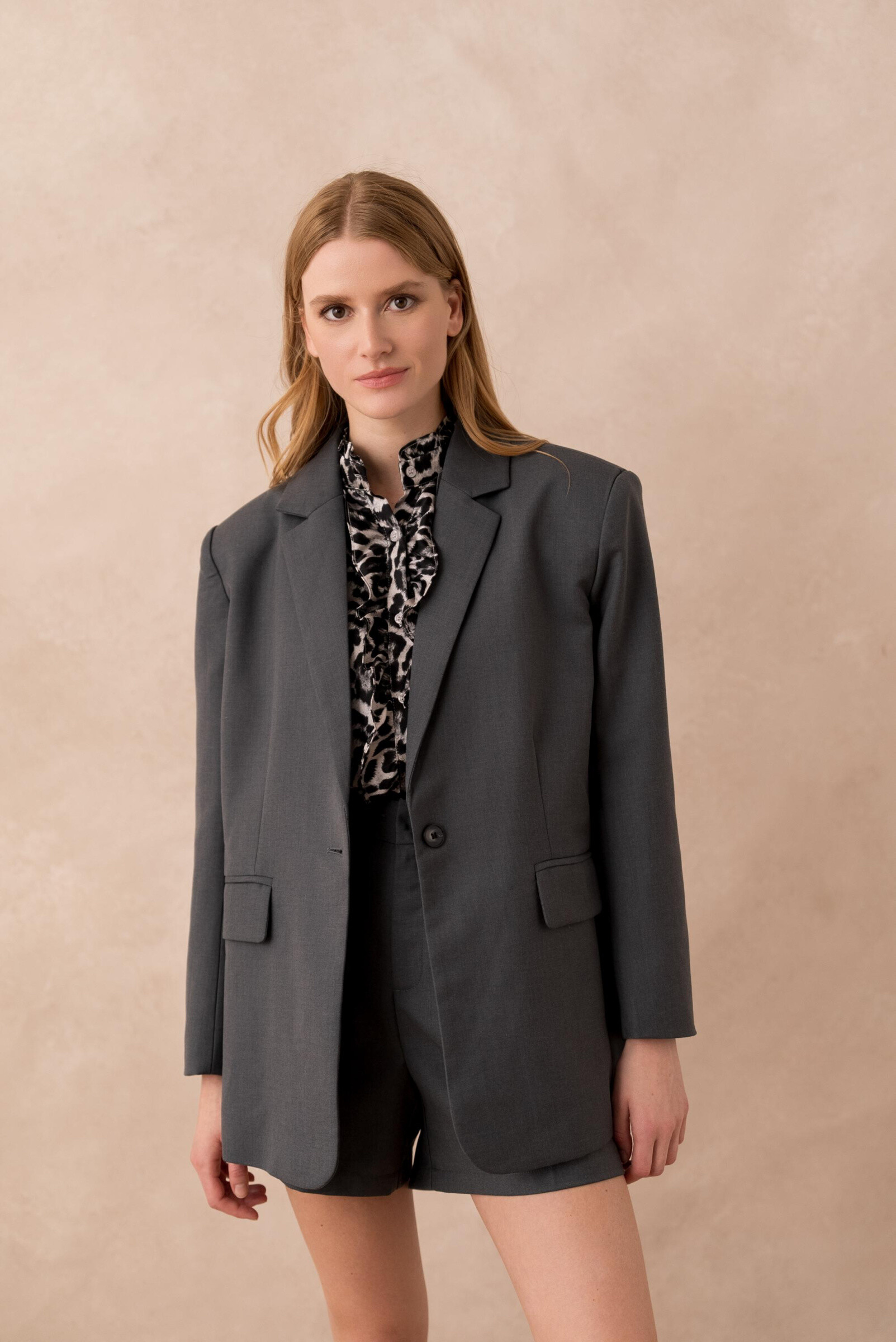 Großhändler Elina Studio - Übergroße Blazerjacke
