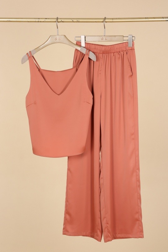 Grossiste Elina Studio - Ensemble débardeur pantalon