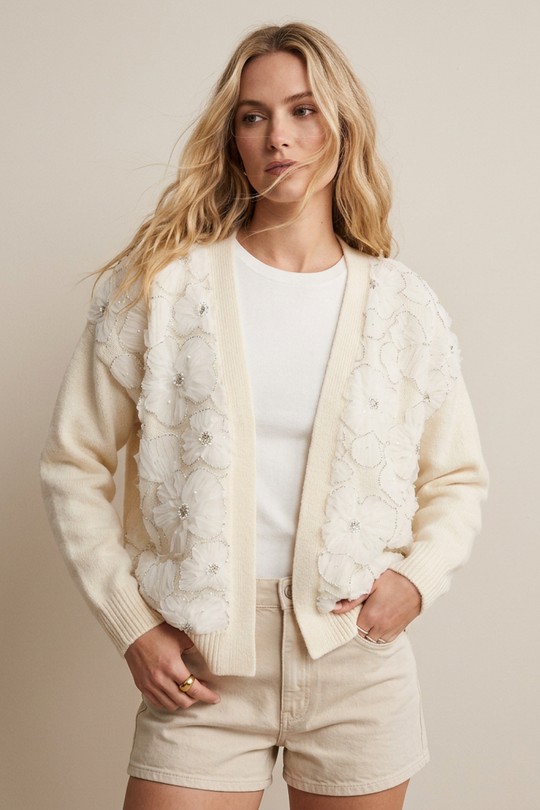 Grossiste Elina Studio - Gilet en maille Grossiste Elina Studio - Gilet en maille