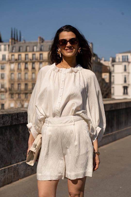 Wholesaler Elina Studio - White shorts