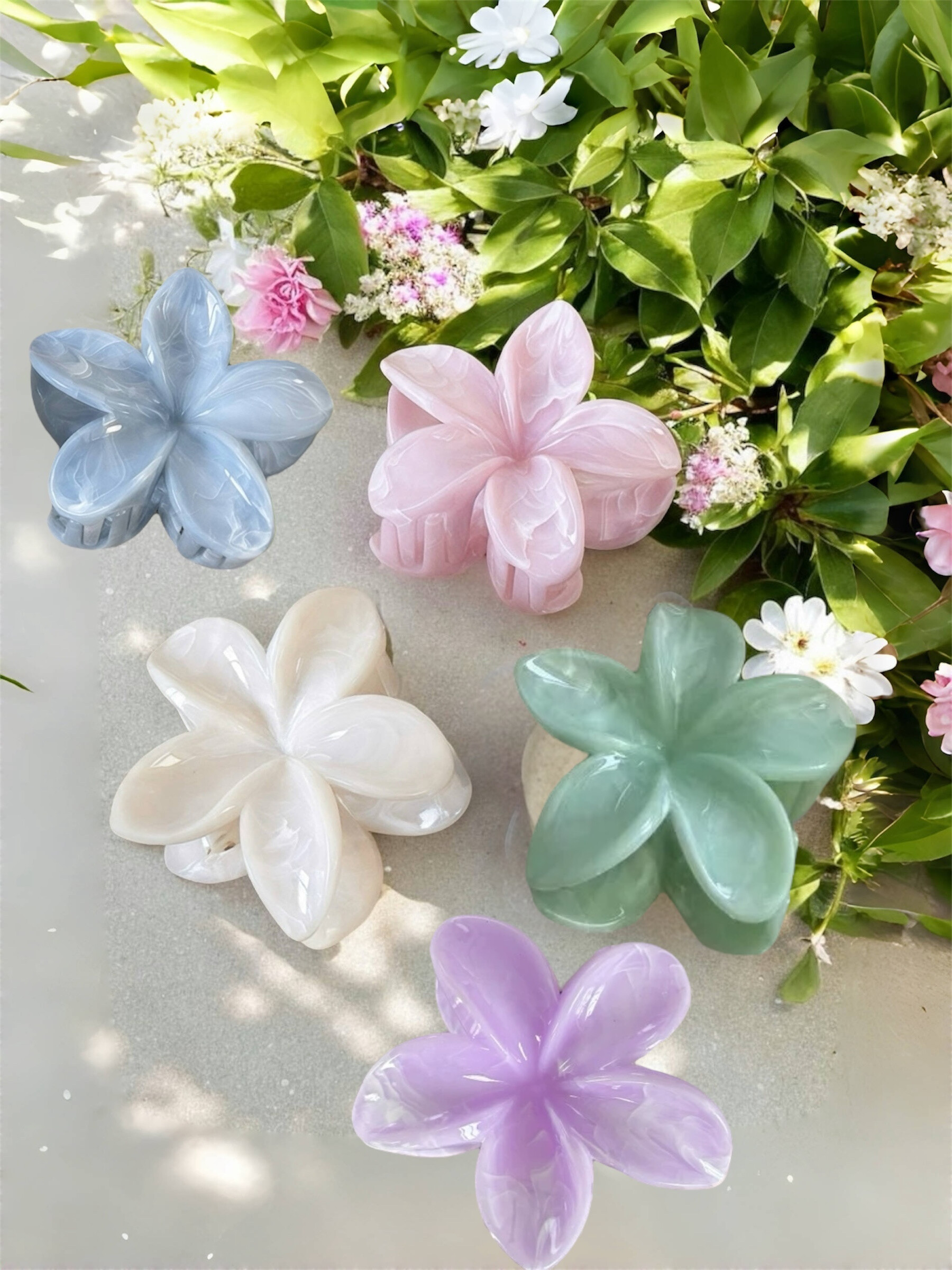 Wholesaler ÉLINE L'ATELIER - Flower -shaped hair clips