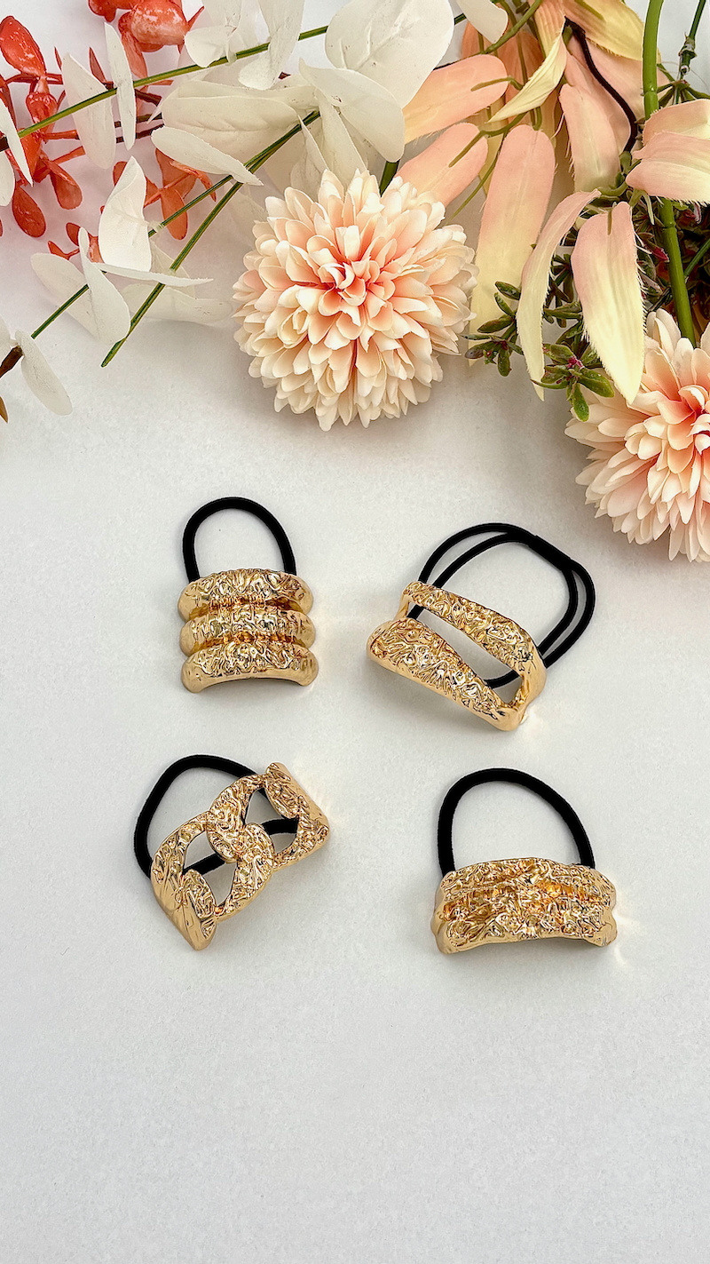 Grossiste ÉLINE L'ATELIER - Set de 4 bijoux de cheveux en métal