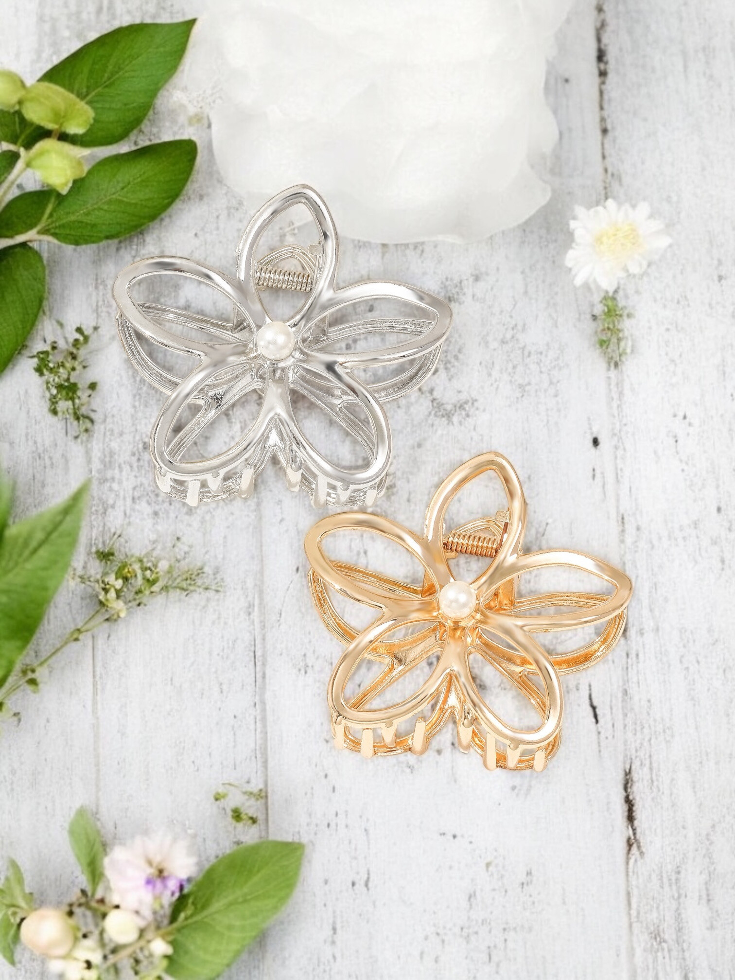 Grossiste ÉLINE L'ATELIER - Pince à cheveux en forme de fleur