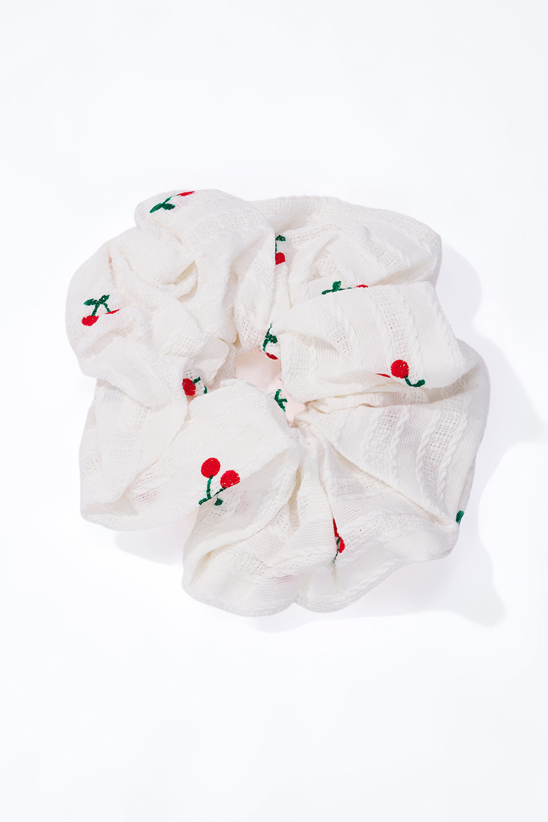 Mayorista ÉLINE L'ATELIER - Coletero Blanco con Pequeñas Cerezas