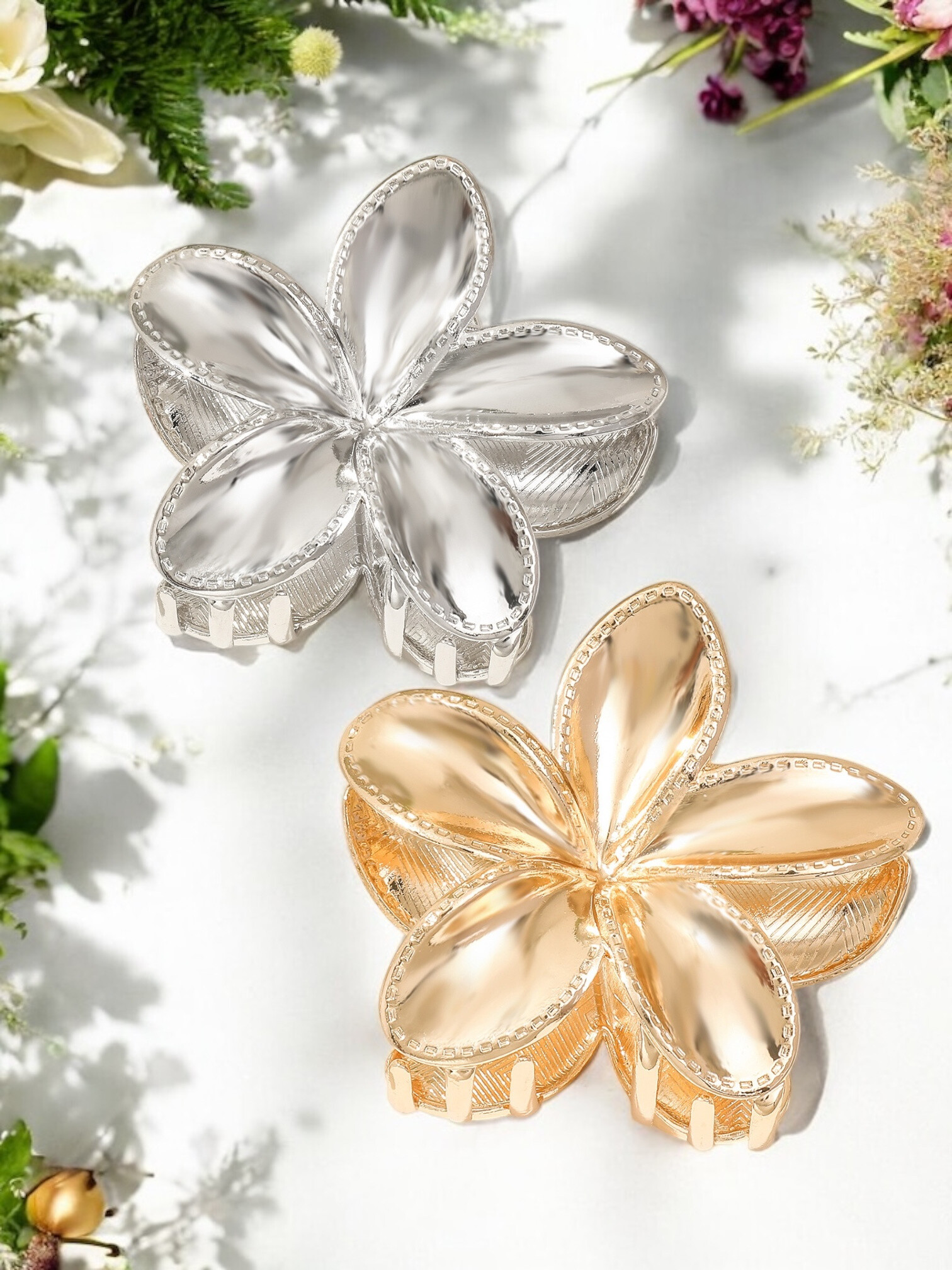 Mayorista ÉLINE L'ATELIER - Clips de cabello de metal de flores