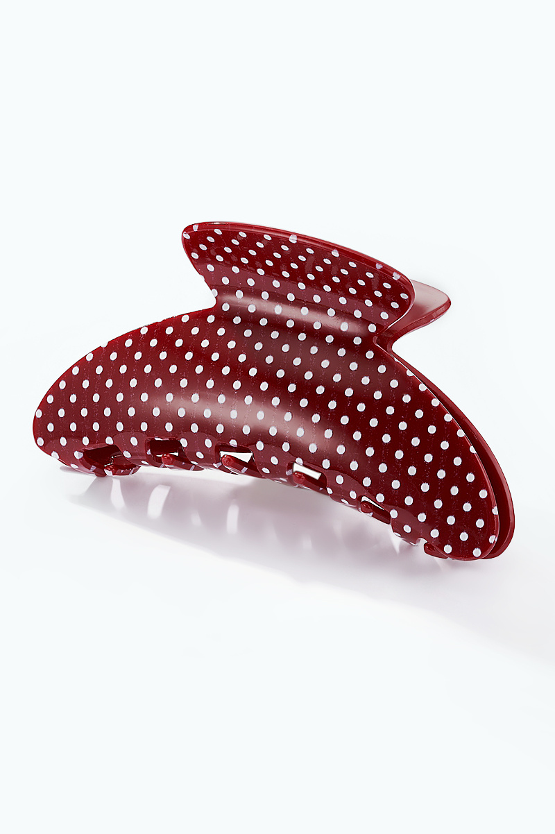 Grossiste ÉLINE L'ATELIER - Pince à cheveux à petits pois 10,5 cm