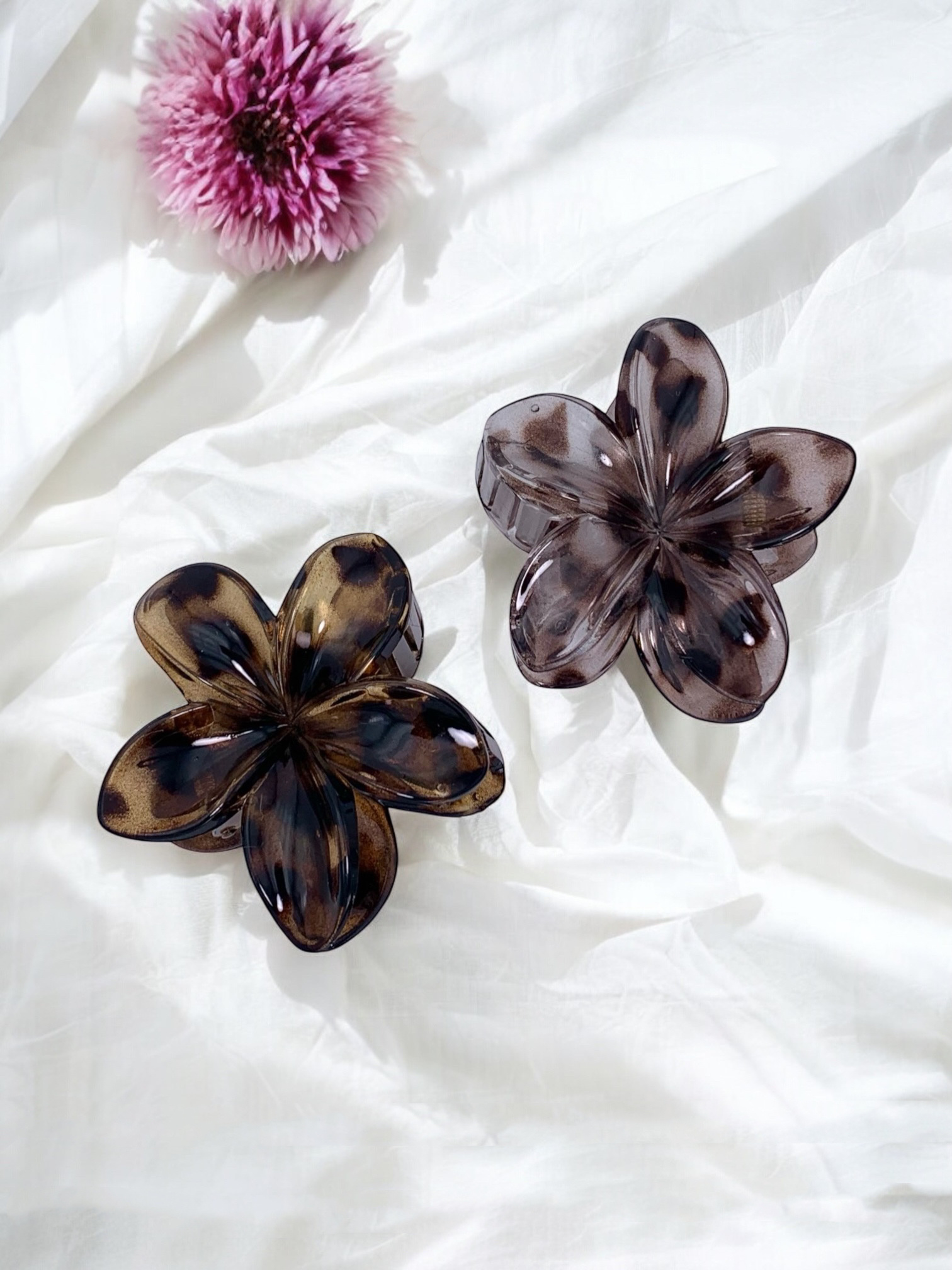 Großhändler ÉLINE L'ATELIER - Leopardenblumen-Haarspange