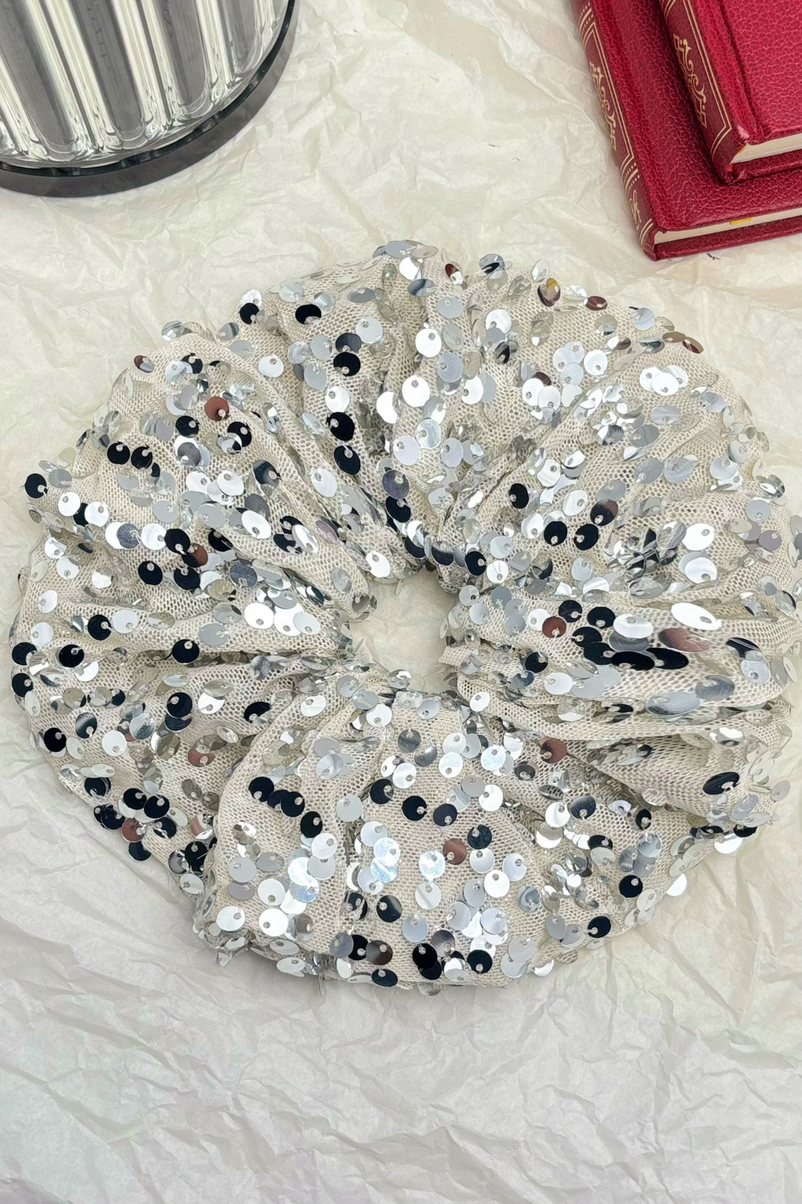 Grossiste ÉLINE L'ATELIER - Chouchou élastique à sequins