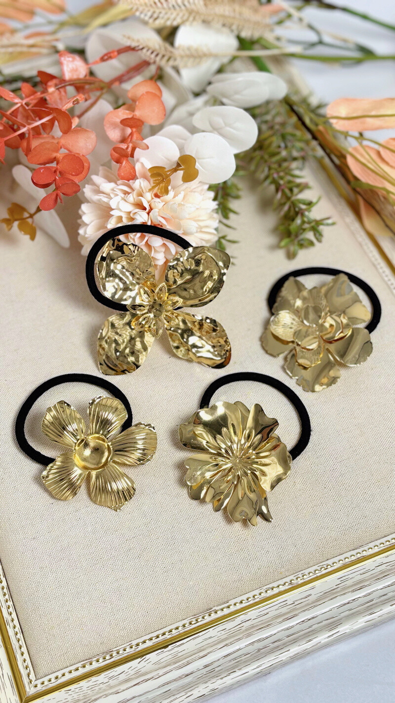 Großhändler ÉLINE L'ATELIER - Set von 4 elastischen Liebling mit Metall