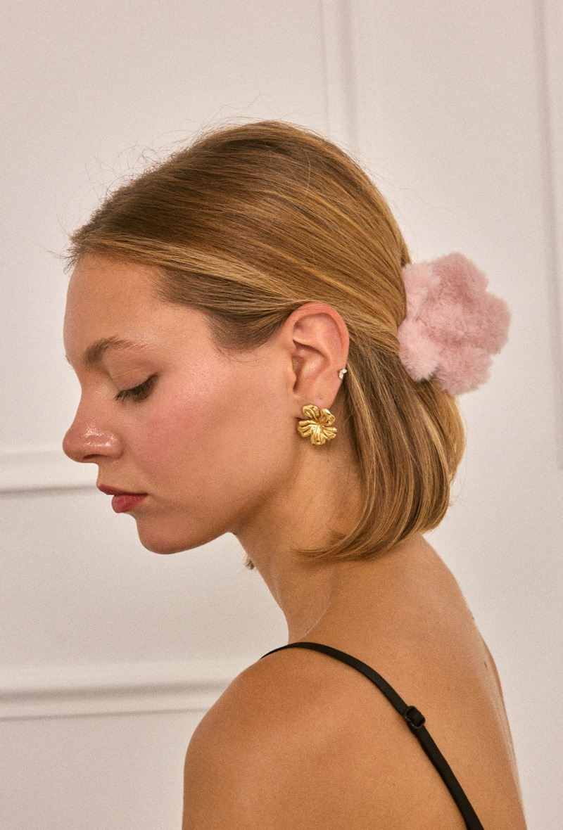 Grossiste ÉLINE L'ATELIER - Pince à cheveux fausse fourrure