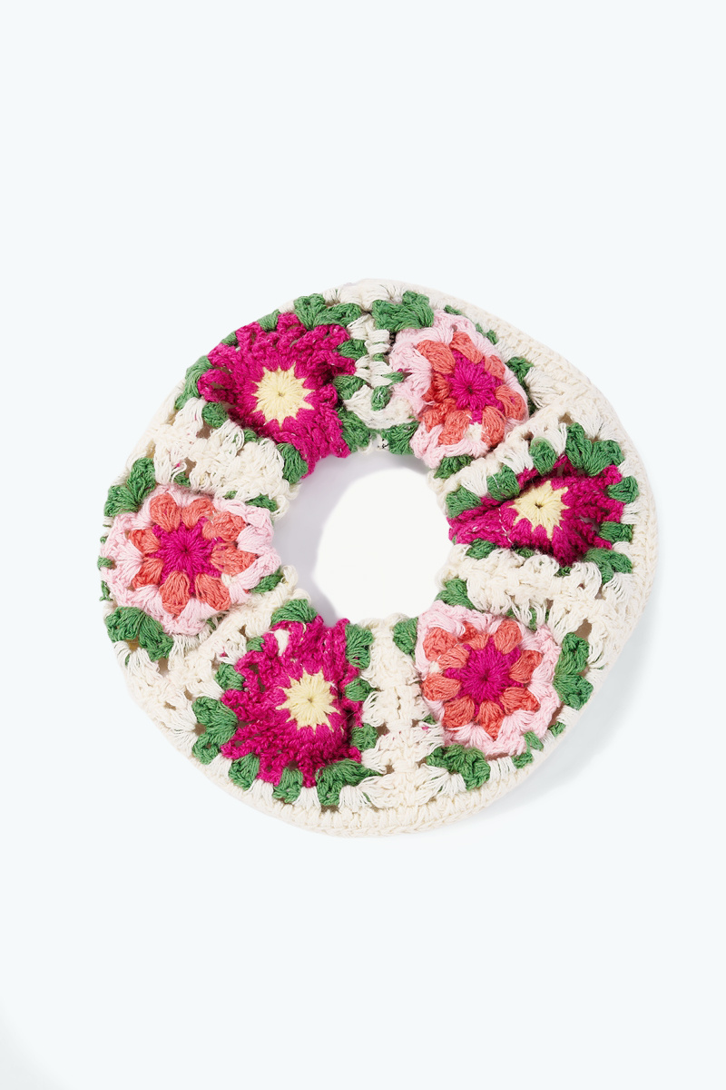 Großhändler ÉLINE L'ATELIER - Gehäkeltes Blumen-Haargummi