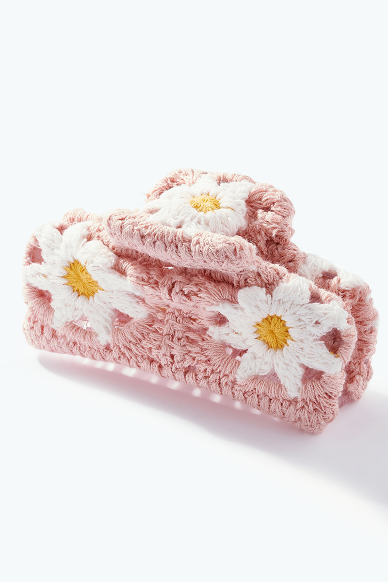 Großhändler ÉLINE L'ATELIER - Gehäkelte Blumen-Haarspange