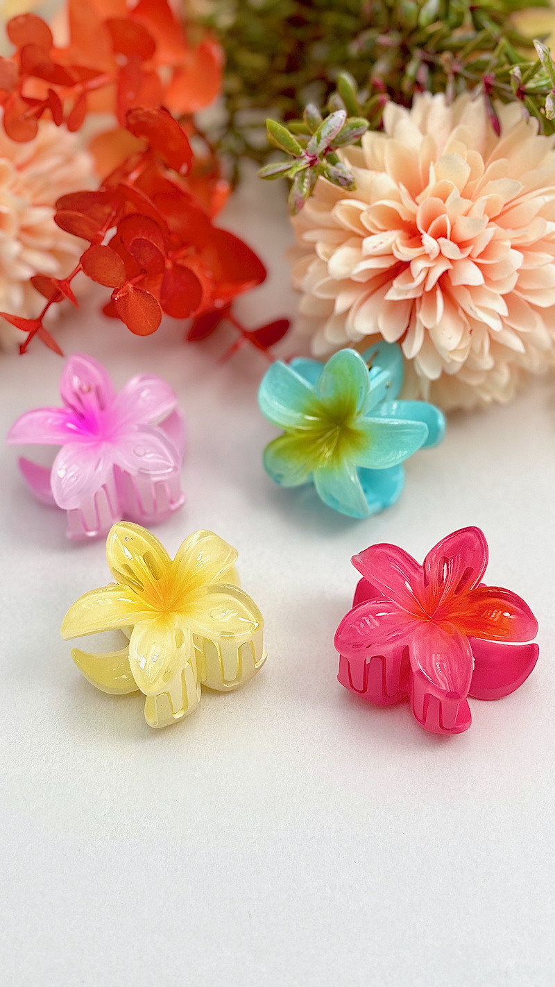 Großhändler ÉLINE L'ATELIER - Mini Blume Blume Haarklicks 4cm