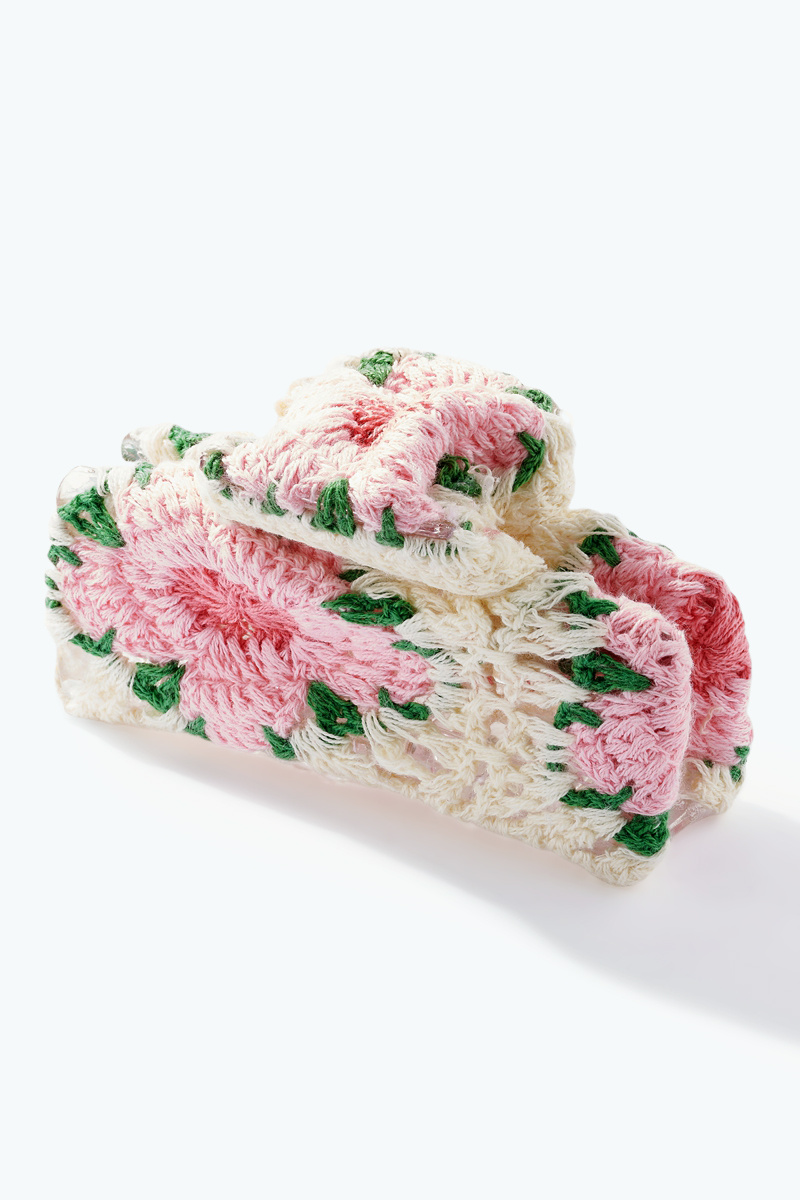 Großhändler ÉLINE L'ATELIER - Gehäkelte Blumen-Haarspange