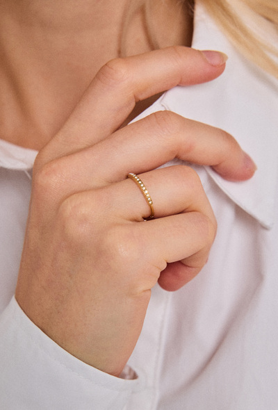 Grossiste ÉLINE L'ATELIER - Bague en acier inoxydable Grossiste ÉLINE L'ATELIER - Bague en acier inoxydable