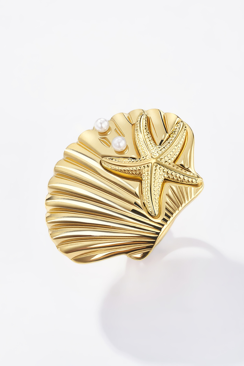 Mayorista ÉLINE L'ATELIER - Anillo de acero inoxidable