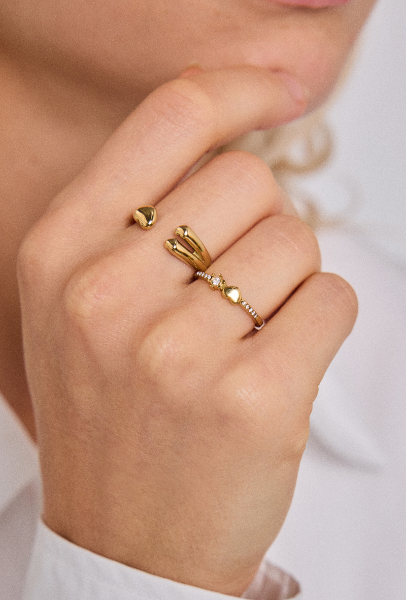 Grossiste ÉLINE L'ATELIER - Bague en acier inoxydable