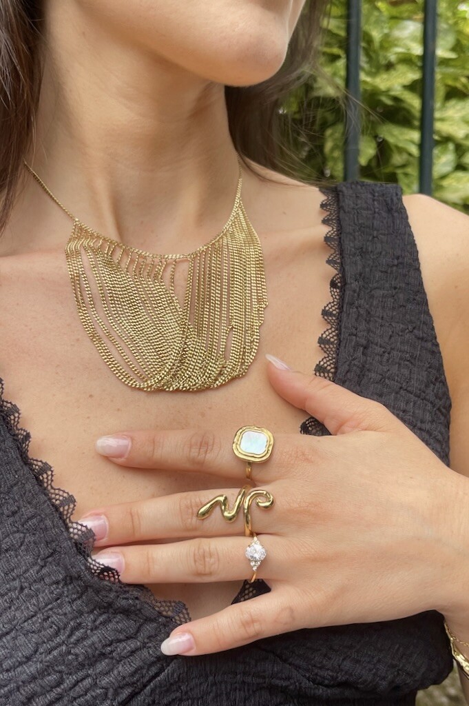 Großhändler ÉLINE L'ATELIER - Ring aus Edelstahl