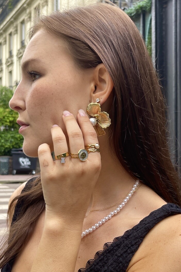 Grossista ÉLINE L'ATELIER - Anello in acciaio inossidabile